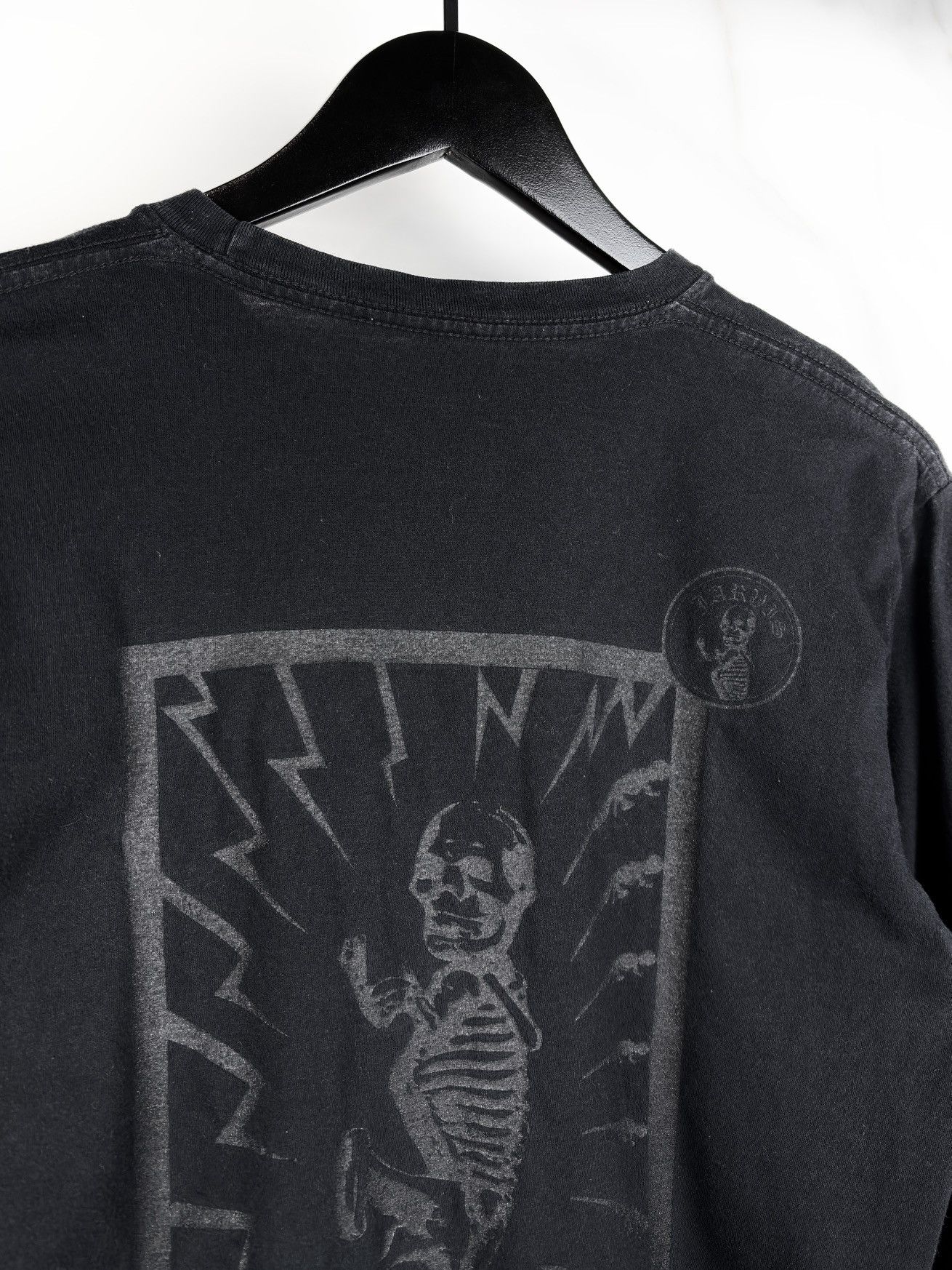 Chrome Hearts Chrome Hearts Foti Jarvis Skull Skeleton Longsleeve Tshirt Size US M / EU 48-50 / 2 - 3 Thumbnail