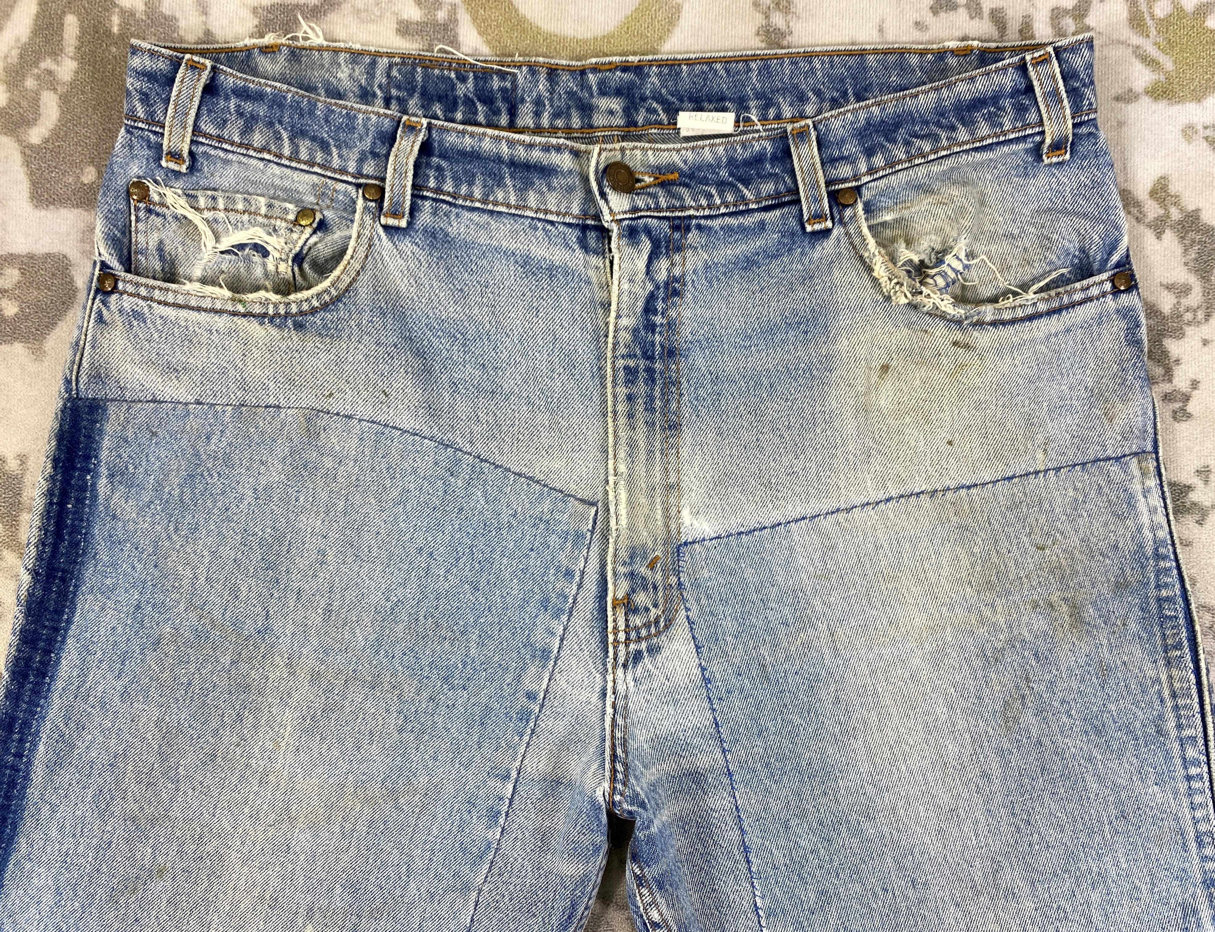 Levi's Rare Wash Vintage Levi's 912 Jeans 39x33 Denim -JN1916 Size US 39 - 3 Thumbnail