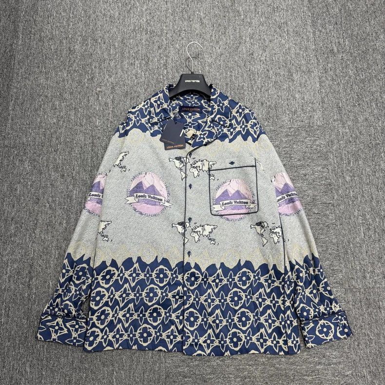 Louis Vuitton Louis Vuitton Pyramid presbyopic full print shirt Size US XS / EU 42 / 0 - 1 Thumbnail