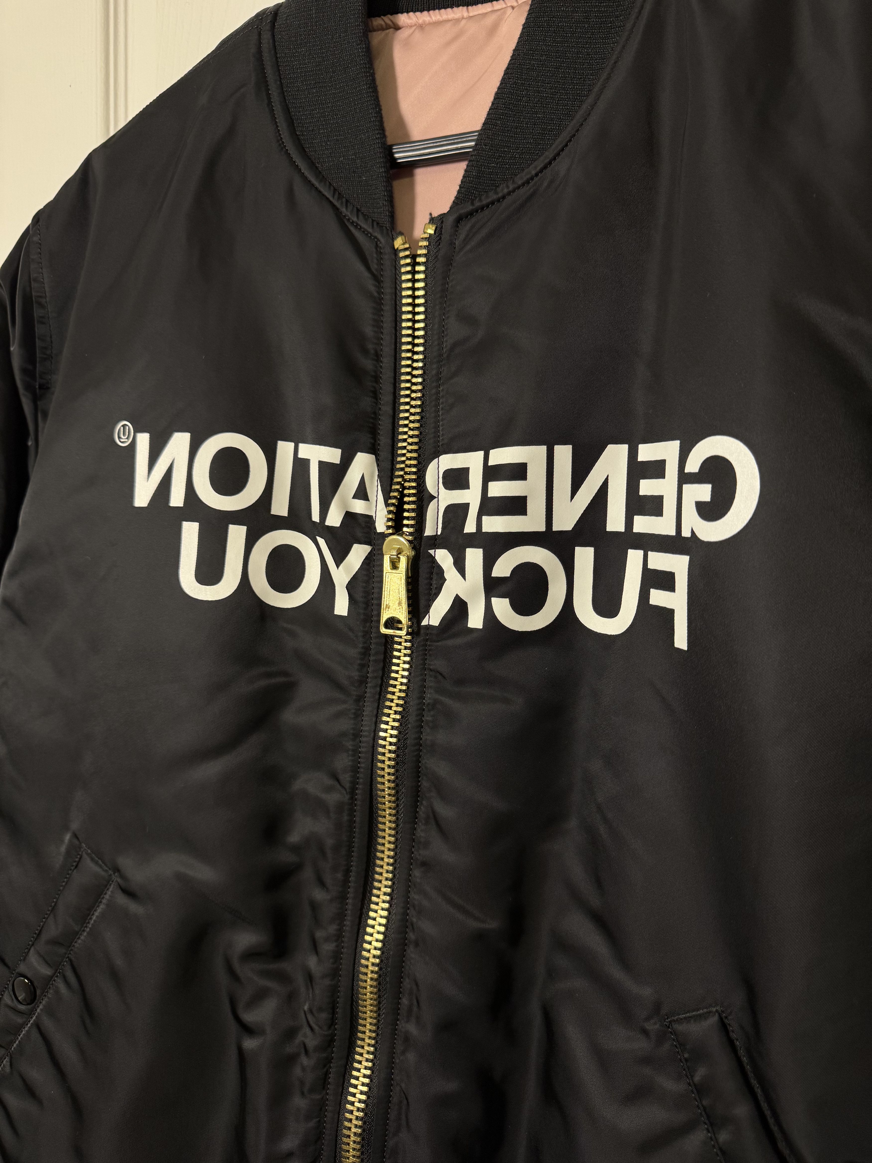 Supreme × Undercover FW16 Supreme x Undercover Reversible MA-1 Bomber Jacket Size US L / EU 52-54 / 3 - 4 Thumbnail