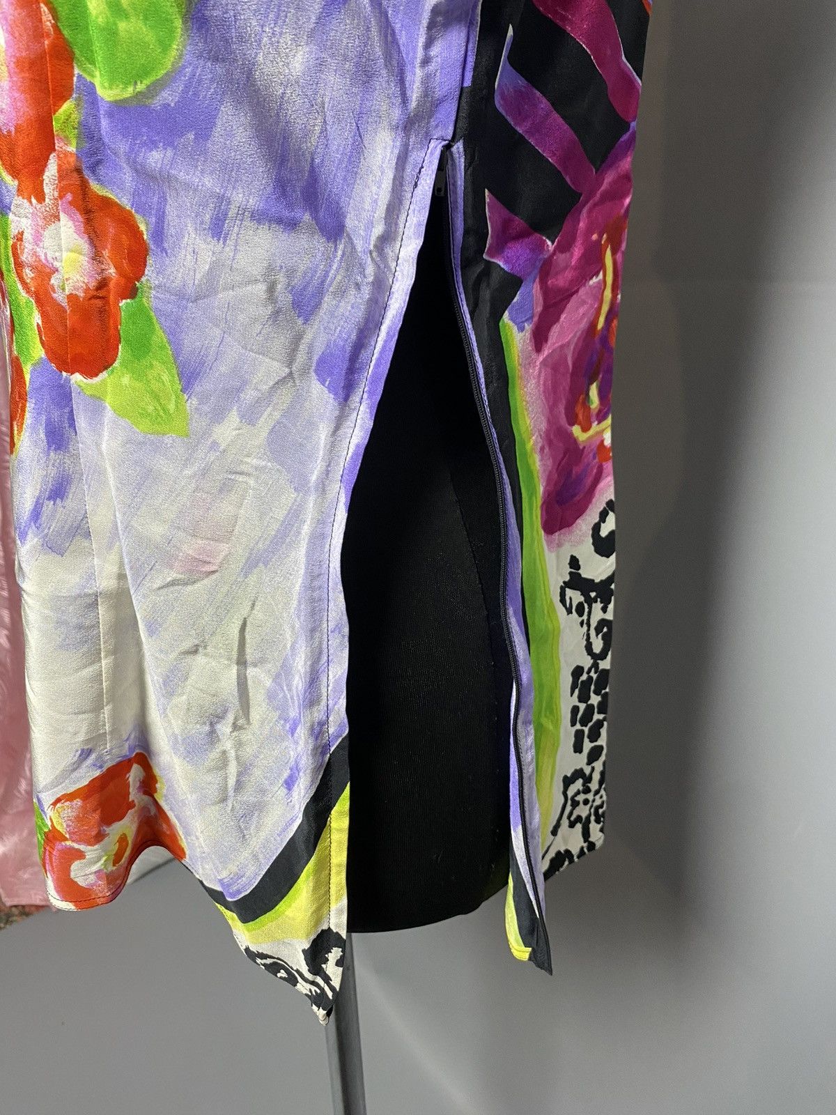 Versace Gianni Versace 80s Womens Floral Lightweight Tank Top Sz 46 Size L / US 10 / IT 46 - 6 Thumbnail