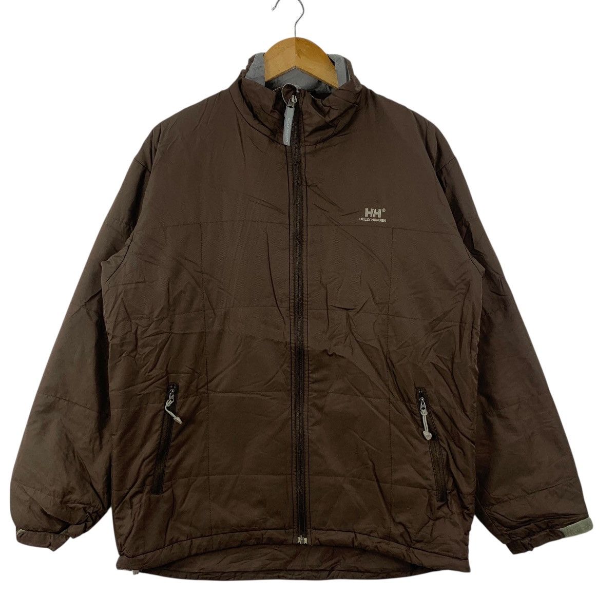 Helly Hansen Vintage HELLY HANSEN Light Puffer Outdoor Jacket Parka Zippe Size US L / EU 52-54 / 3 - 6 Thumbnail