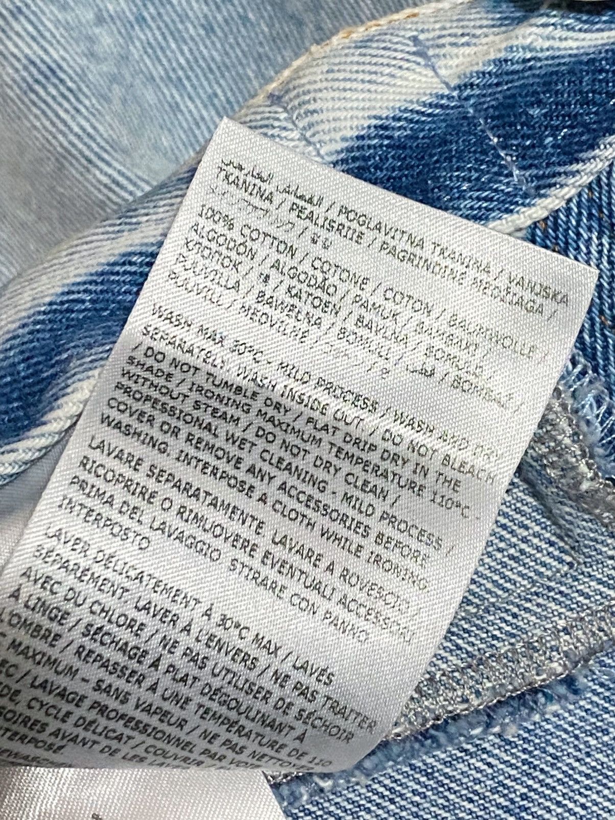 Maison Margiela MM6 Maison Margiela Patchwork Denim Pants size 25 Size 25" / US 0 / IT 36 - 19 Thumbnail