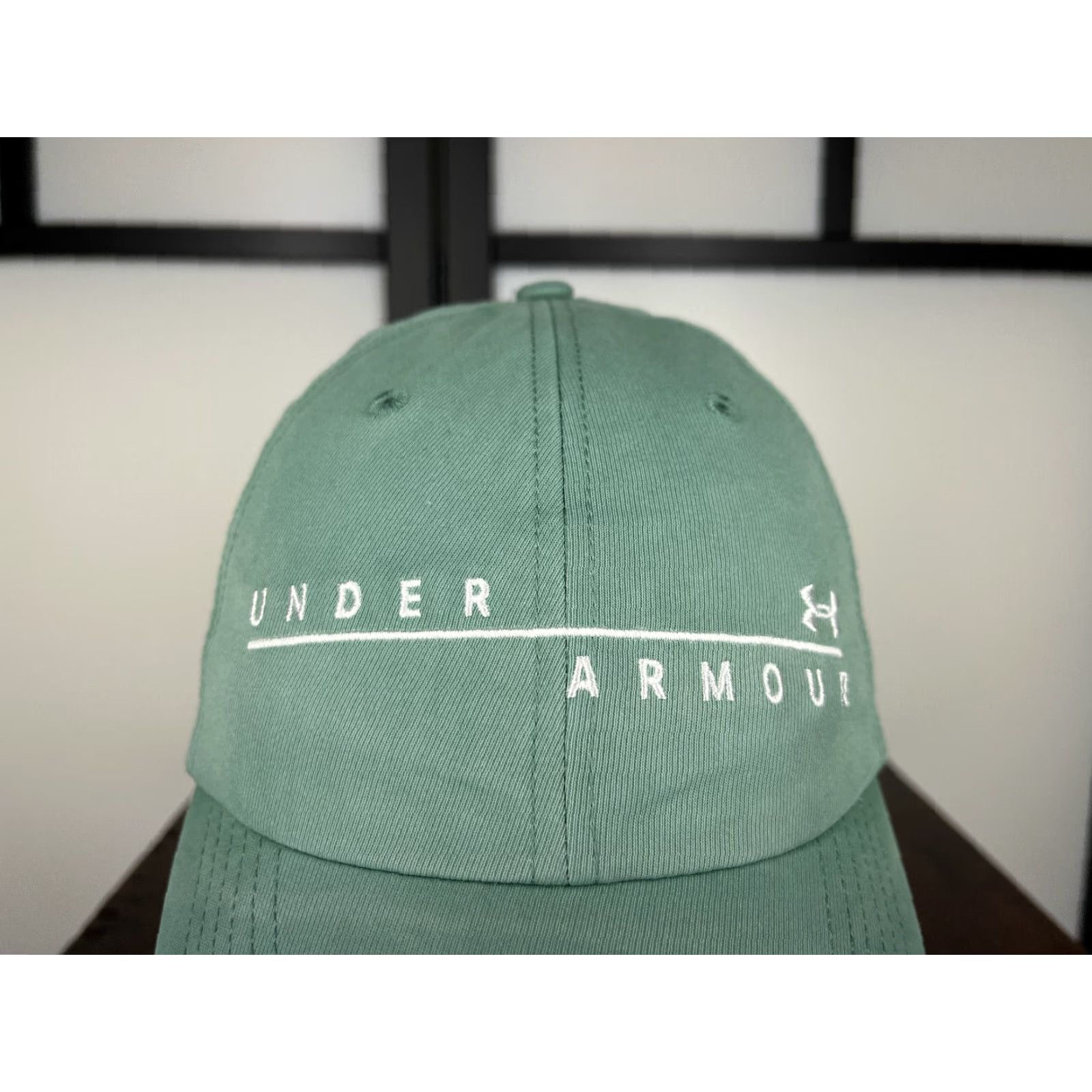 Under Armour Under Armour Hat Cap Strap Back Womens One Size Blue Cotton Polyester Blend Size ONE SIZE - 2 Thumbnail