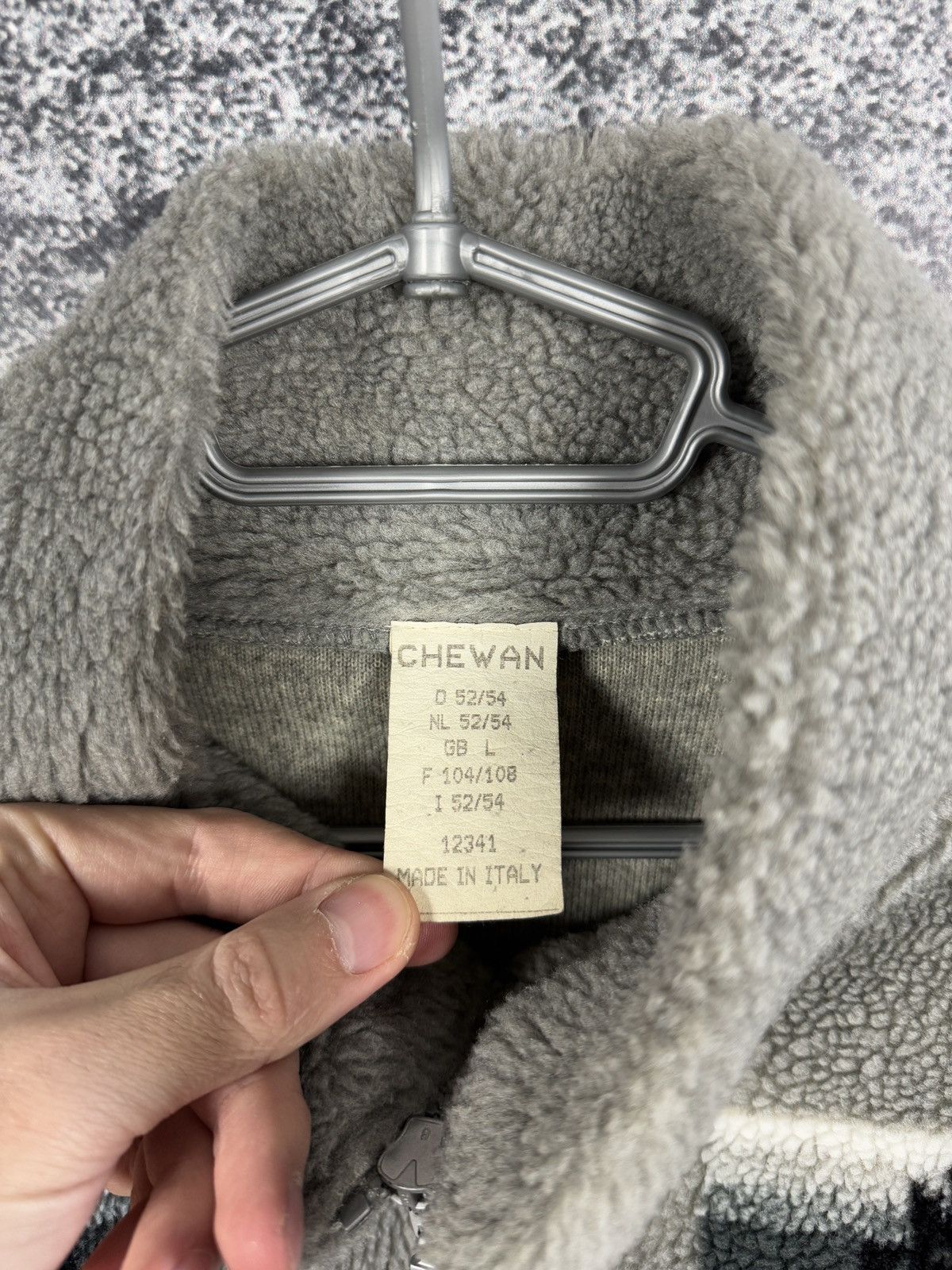 Vintage Chewan Native America Vintage Fleece Jacket Wild Life Sherpa Size US L / EU 52-54 / 3 - 9 Thumbnail