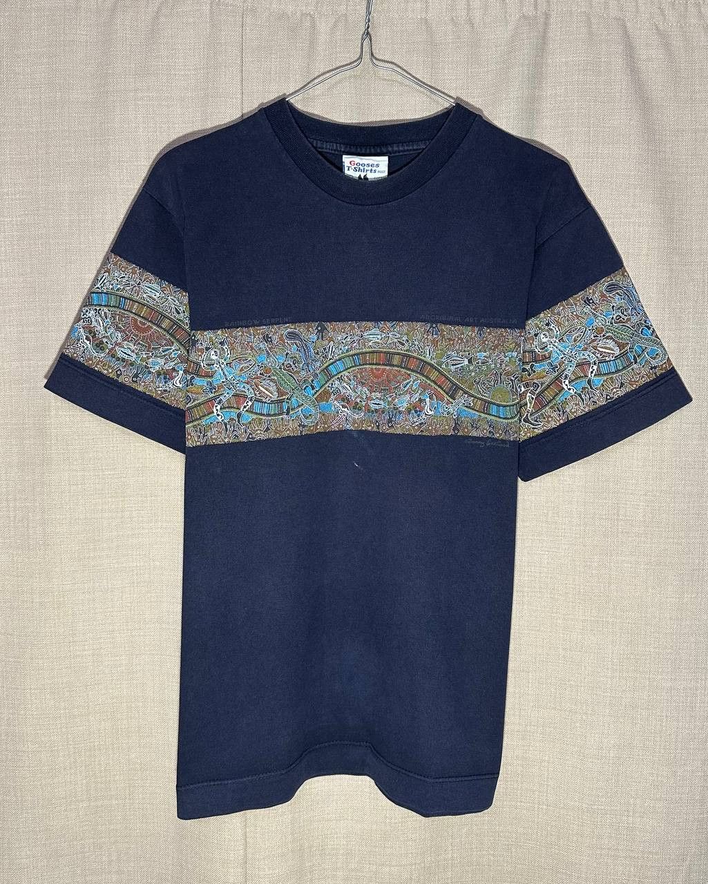 Vintage Danny Eastwood Rainbow Serpent Aboriginal Art Australia tee Size US M / EU 48-50 / 2 - 1 Thumbnail