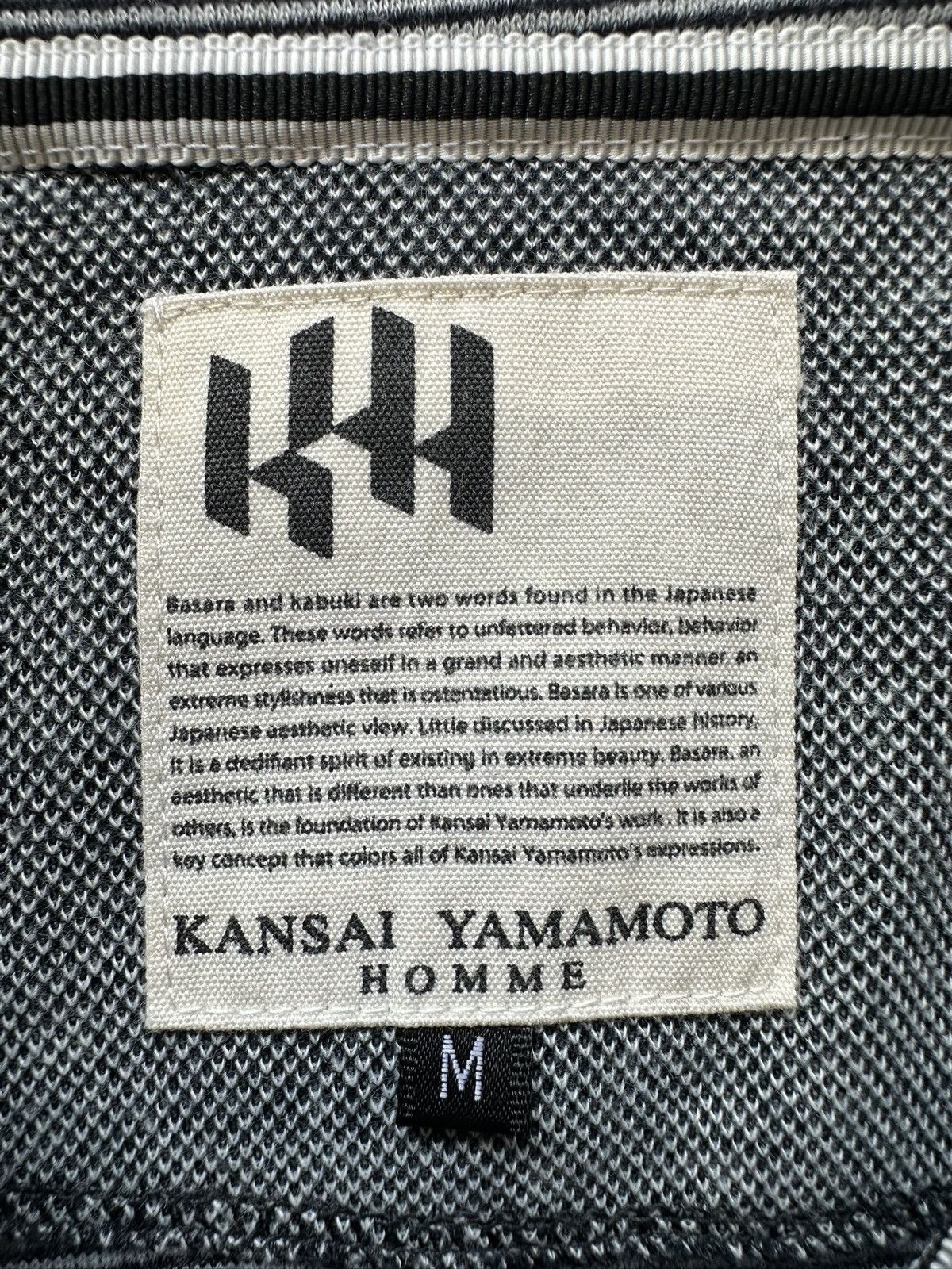 Kansai Yamamoto × Kenzo 00's Kansai Yamamoto Homme - Light zipper sweater Size US M / EU 48-50 / 2 - 10 Thumbnail