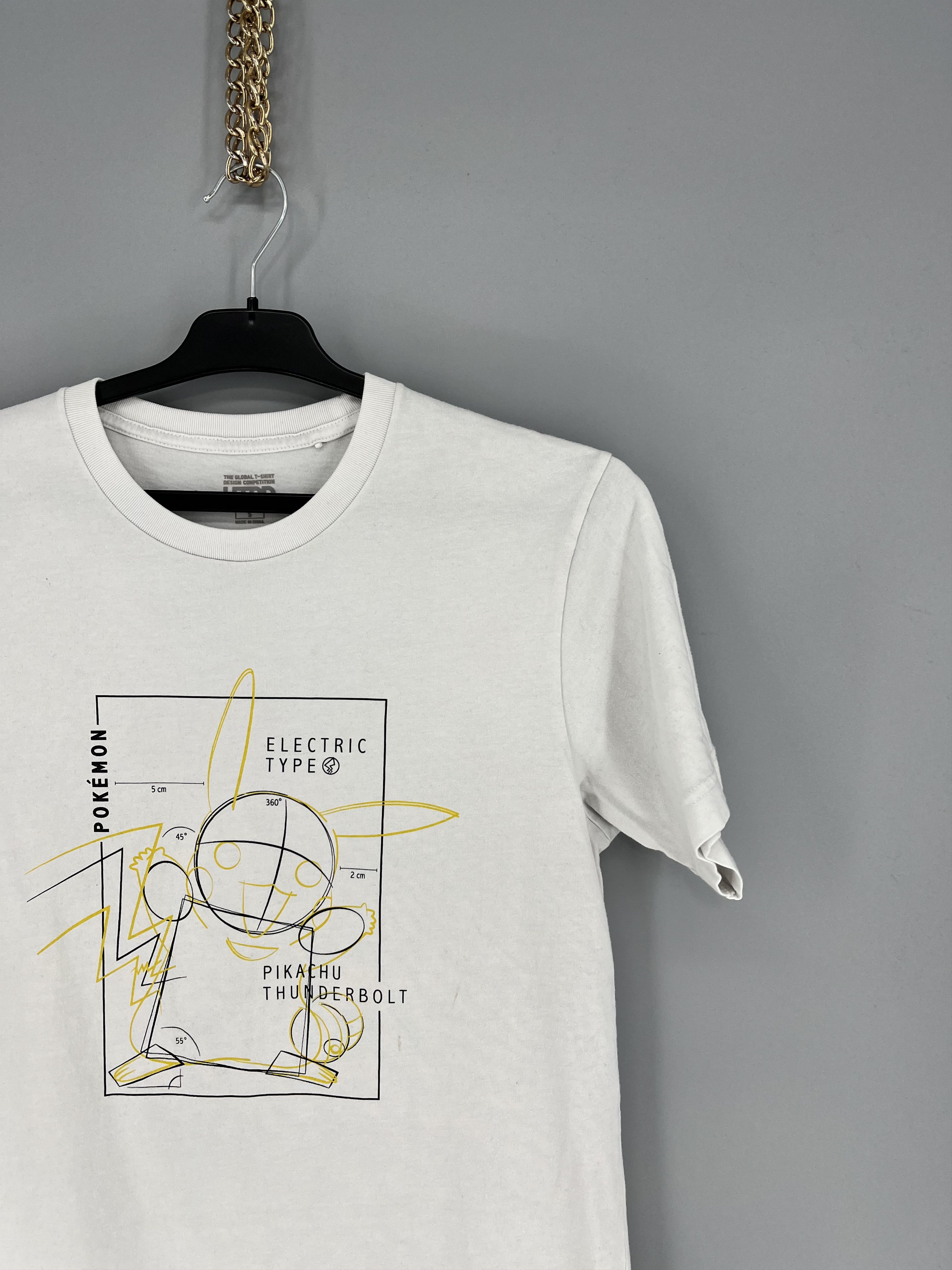 Uniqlo NWT RARE Uniqlo POKEMON UTGP PIKACHU THUNDERBOLT White Tee Size US XS / EU 42 / 0 - 5 Thumbnail