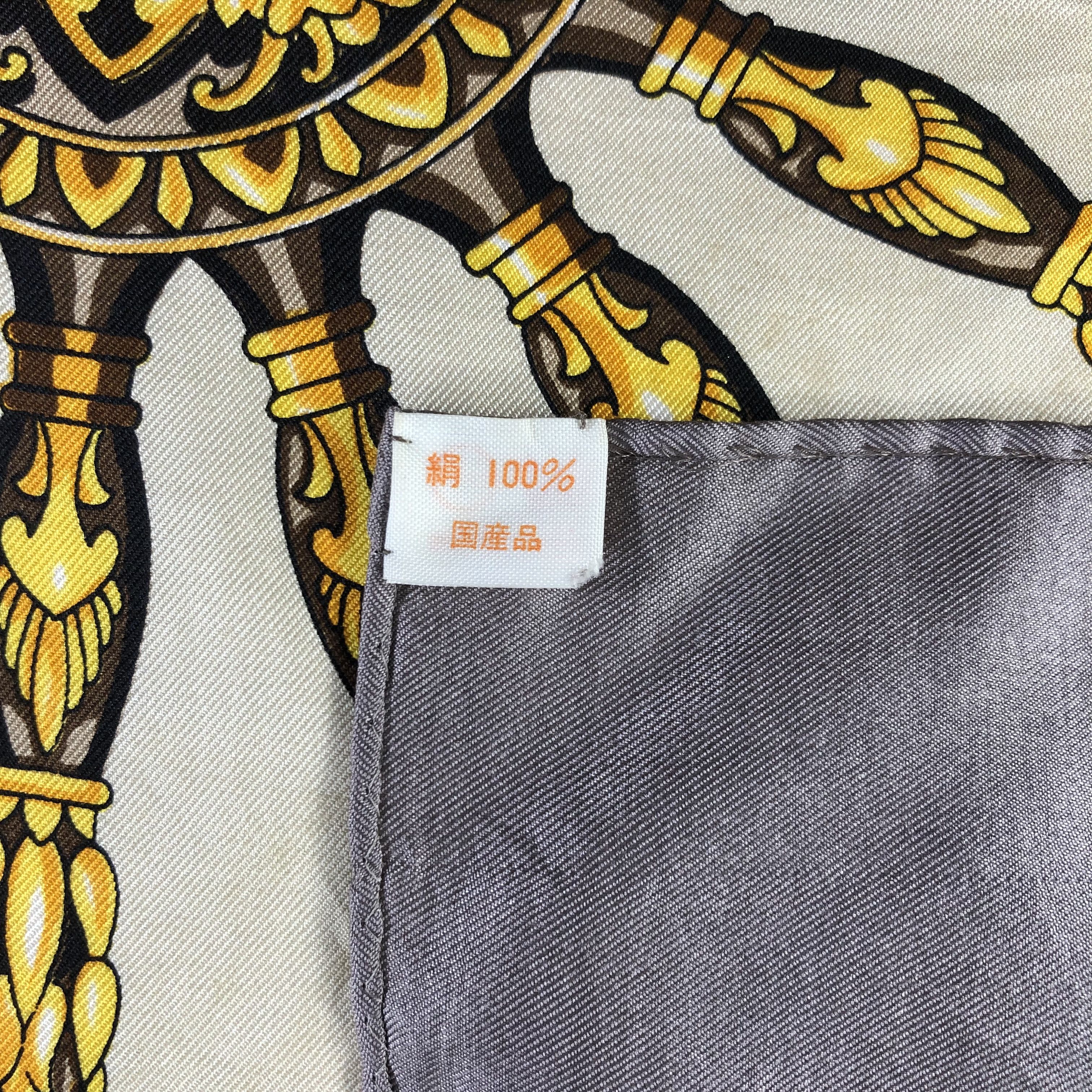 Vintage Vintage Silk Scarf Size ONE SIZE - 8 Thumbnail