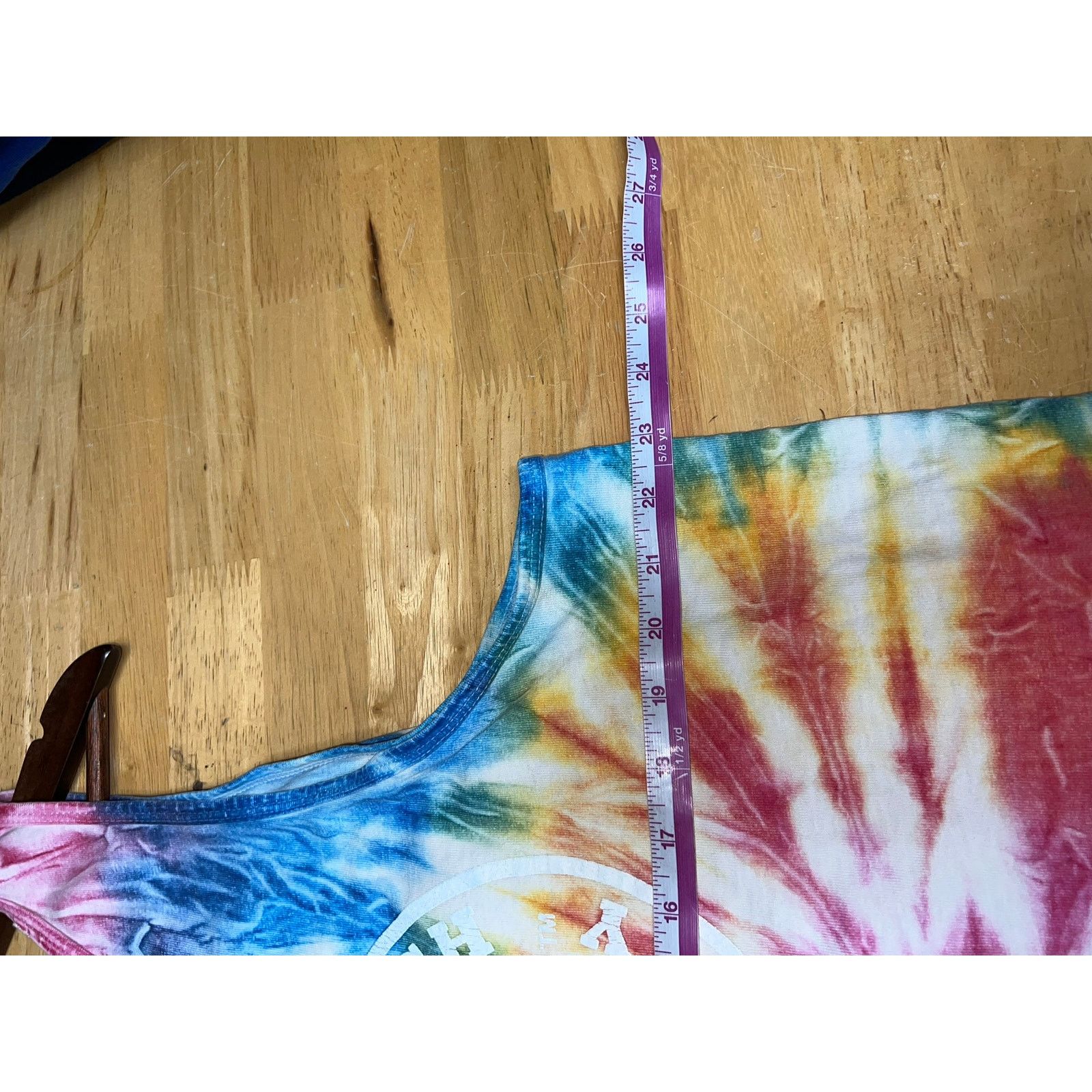 Gildan Vintage Cocoa Beach Surf Company Shirt Tie Dye Tank Tee 90s Size US XL / EU 56 / 4 - 8 Thumbnail