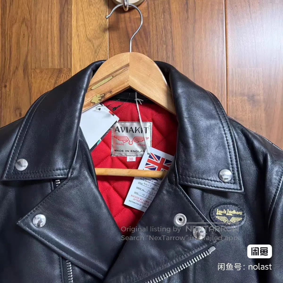 Lewis Leathers Lewis Leathers 441T Leather Jacket. Size US M / EU 48-50 / 2 - 2 Thumbnail