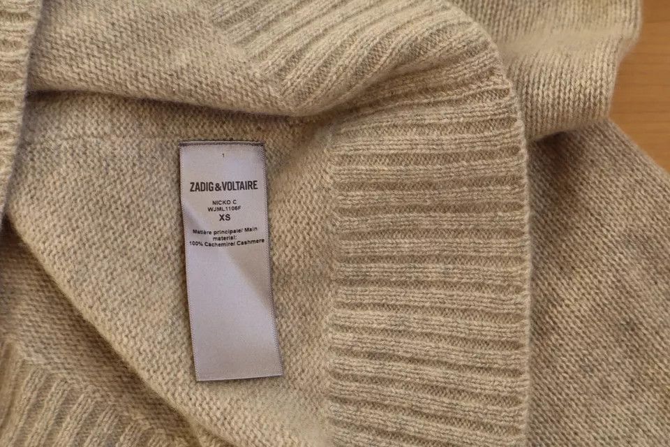 Zadig & Voltaire Zadig & Voltaire sweater cashmere womens Size XS / US 0-2 / IT 36-38 - 15 Thumbnail