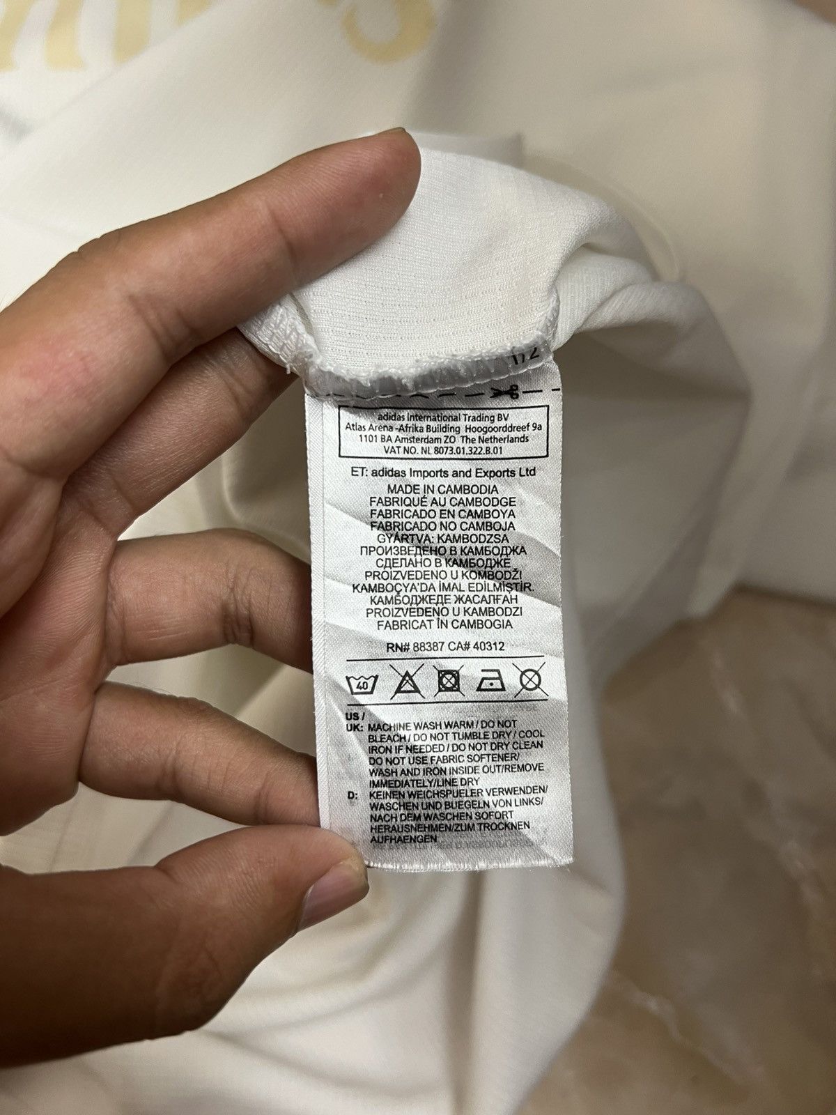 Adidas Adidas Real Madrid 2019/2020 Home Jersey Size US XL / EU 56 / 4 - 12 Thumbnail
