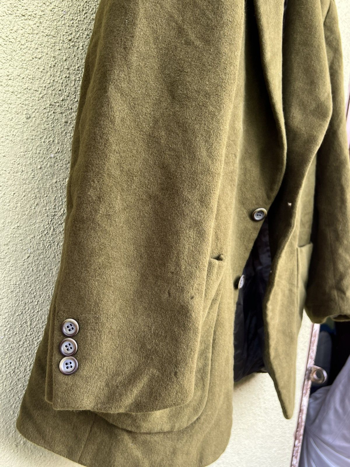 Lanvin Lanvin Vintage green wool blazer. Size 44L - 7 Thumbnail