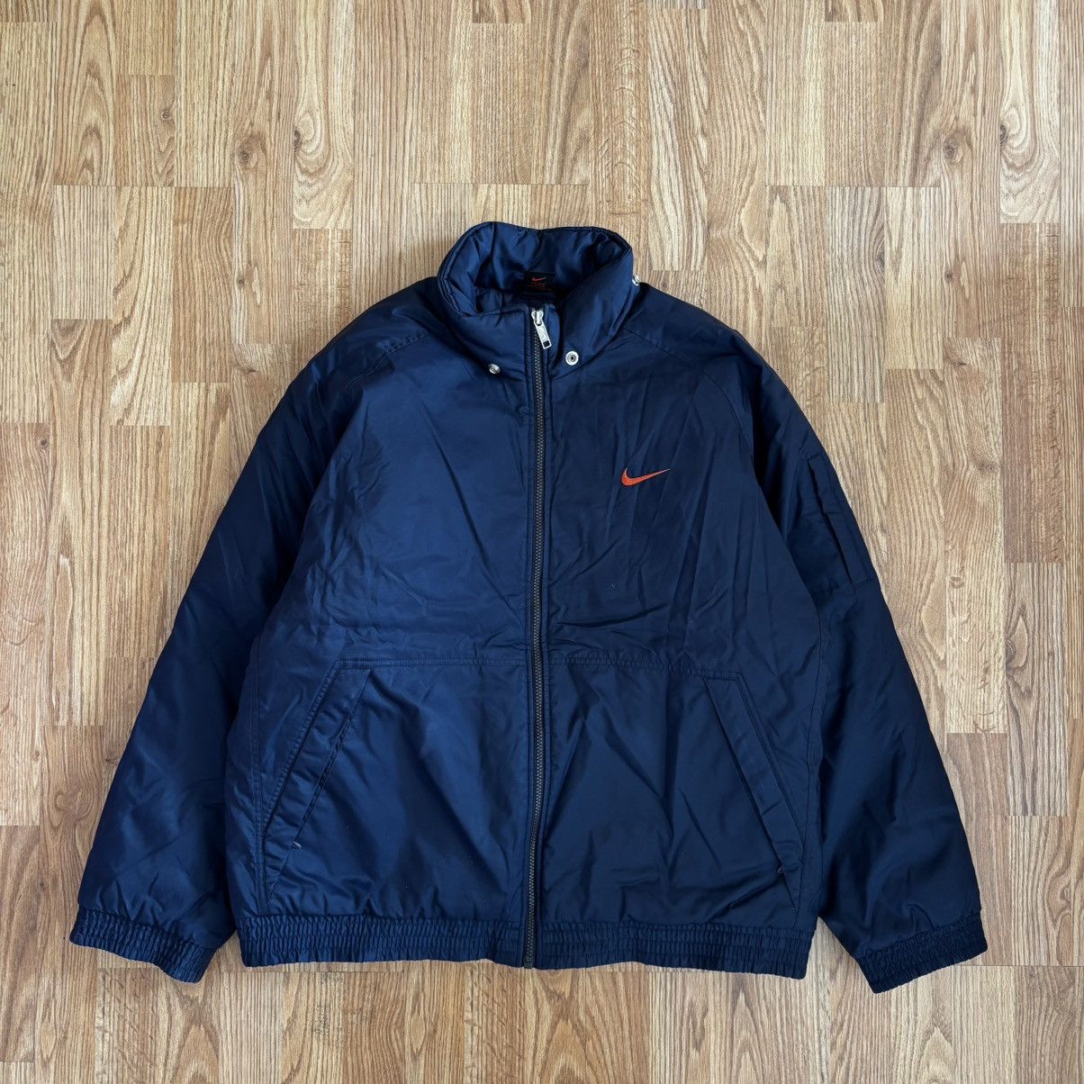 Nike Vintage Nike 90s Track Jacket Y2K Big Logo Swoosh Size US M / EU 48-50 / 2 - 3 Thumbnail