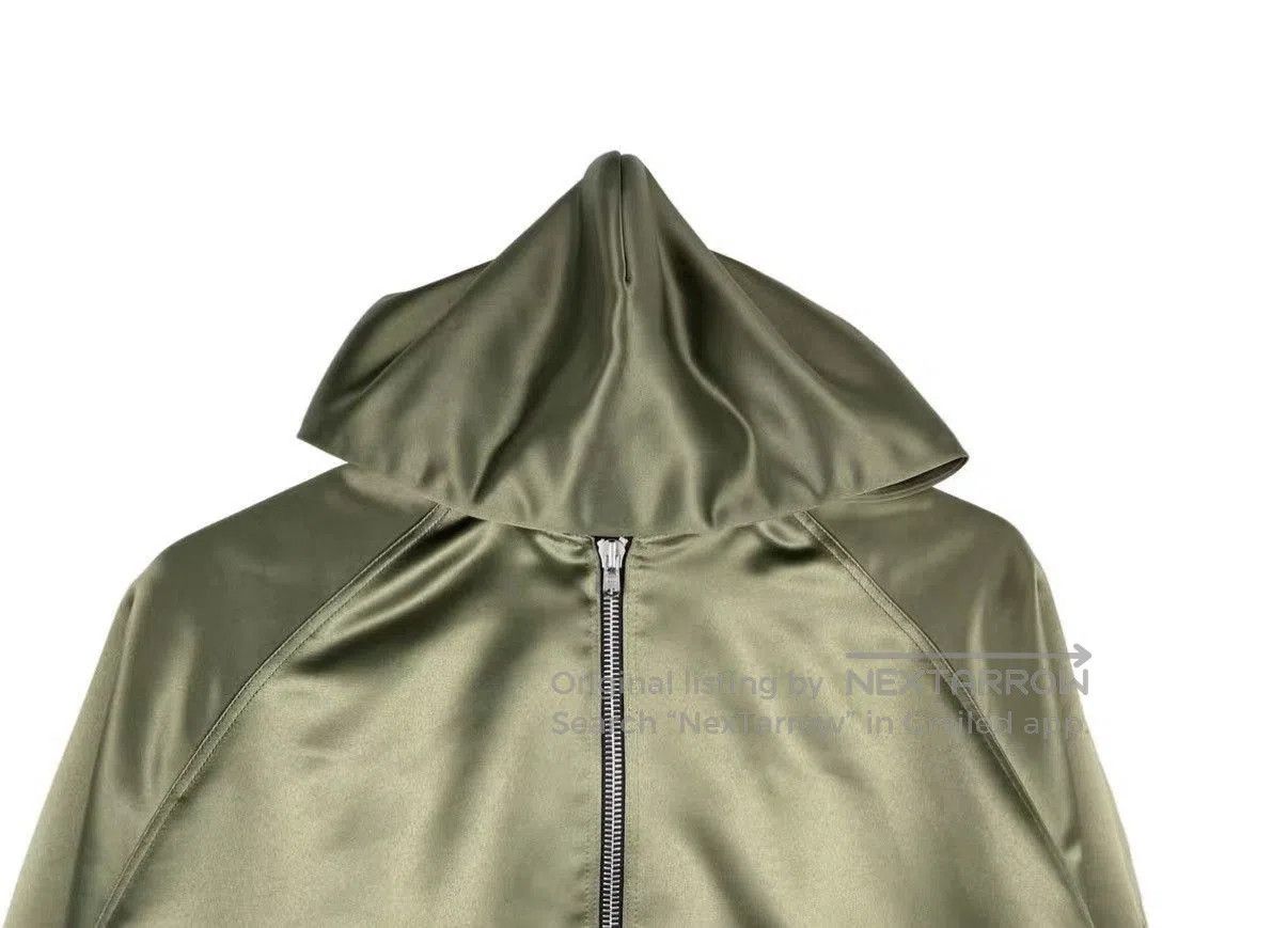 Fear of God Green Hooded Bomber Jacket Size M. Size US M / EU 48-50 / 2 - 3 Thumbnail