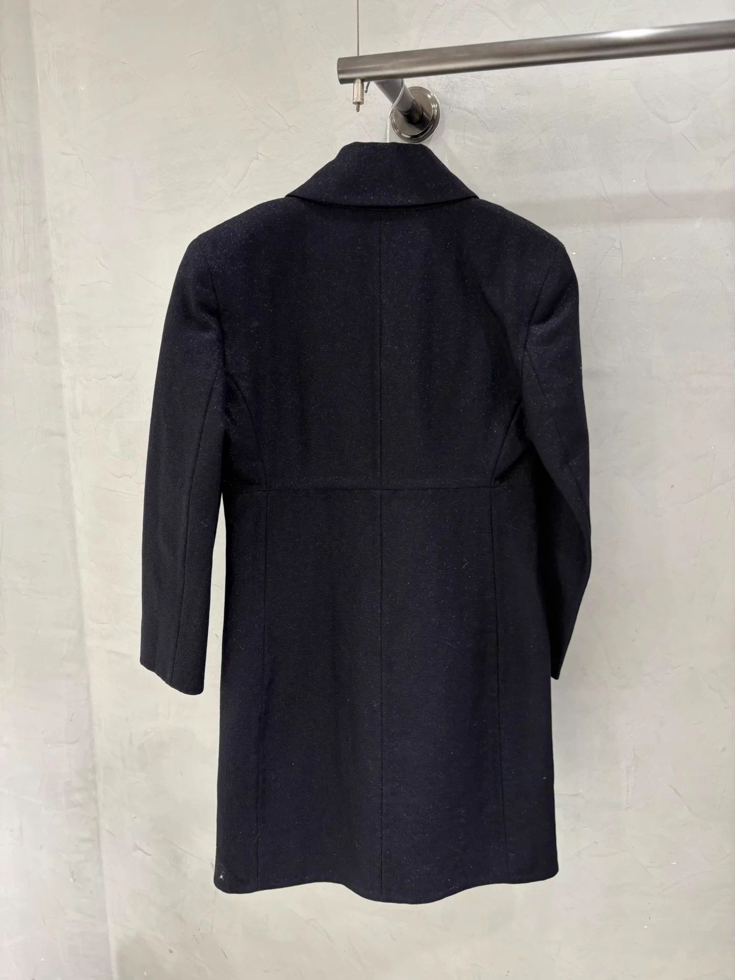 Chanel Chanel Cruise Navy Shimmer Blazer Dress Women's 40 Size M / US 6-8 / IT 42-44 - 3 Thumbnail