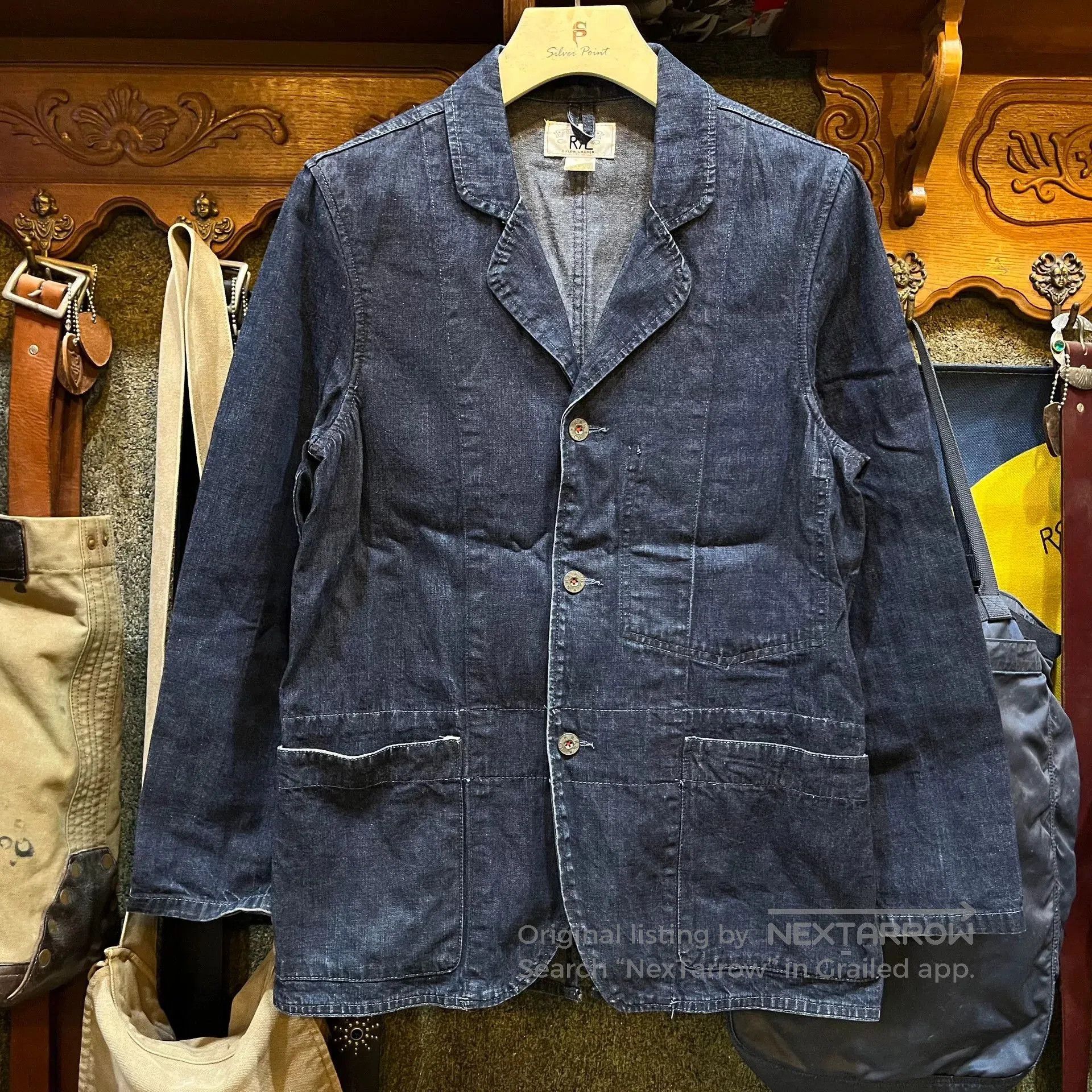 RRL Ralph Lauren rrl denim jacket by ralph lauren. Size US M / EU 48-50 / 2 - 1 Thumbnail