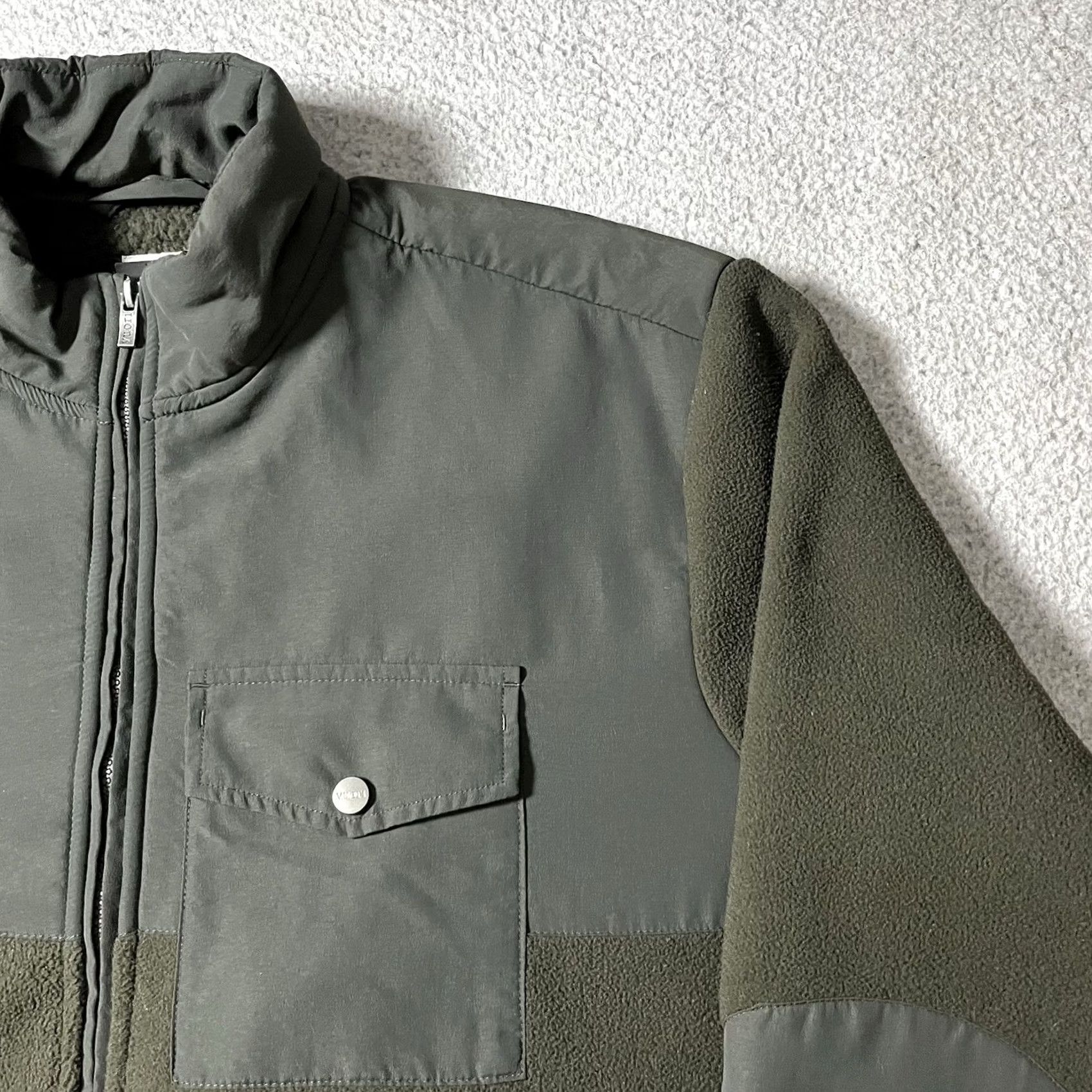 Vuori Vuori Jacket Mens 2XL Green Fleece Morrow Sherpa Full Zip Outdoor Performance Size US XXL / EU 58 / 5 - 6 Thumbnail