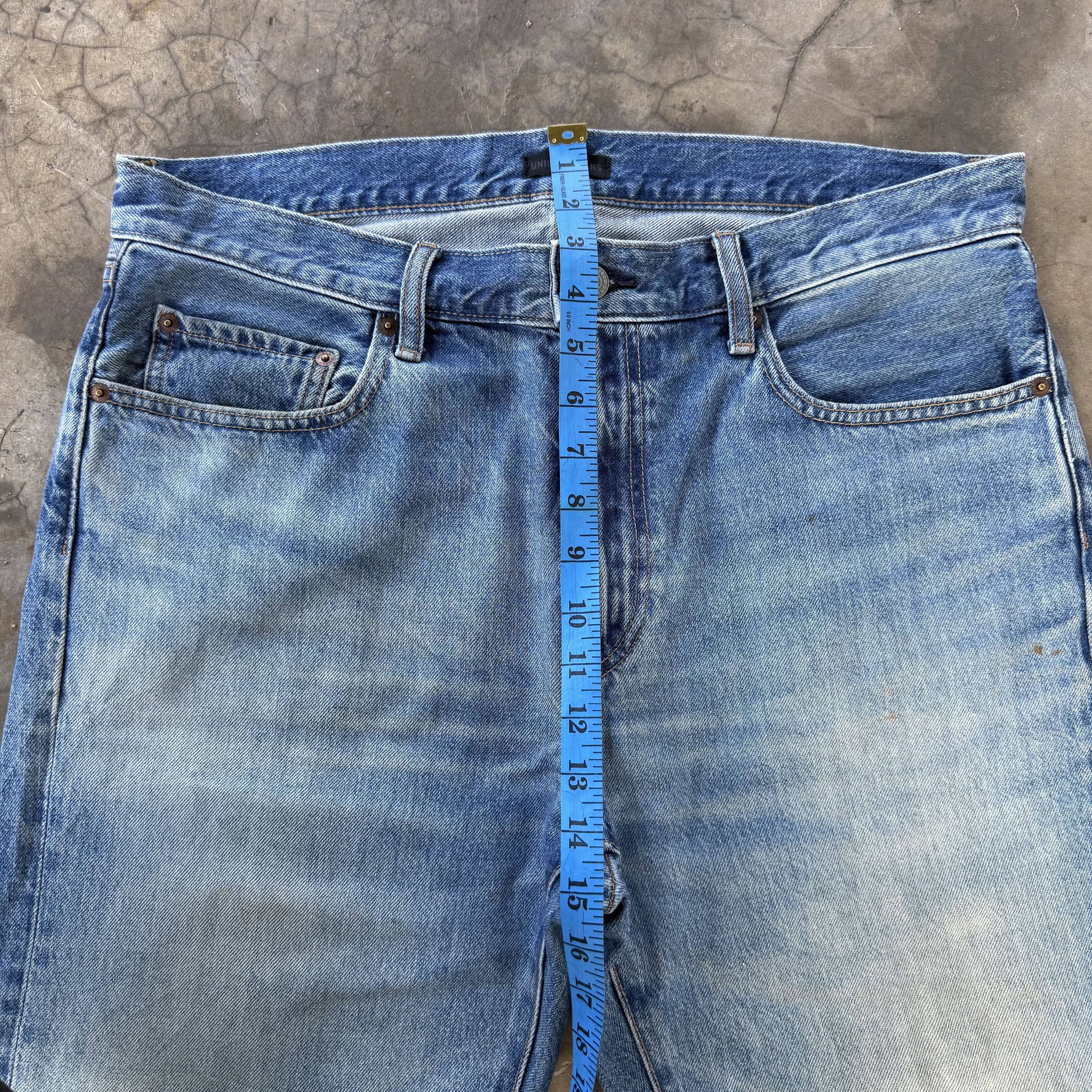 Japanese Brand Vintage Japanese Rusty Faded Denim Jean Size US 36 / EU 52 - 5 Thumbnail