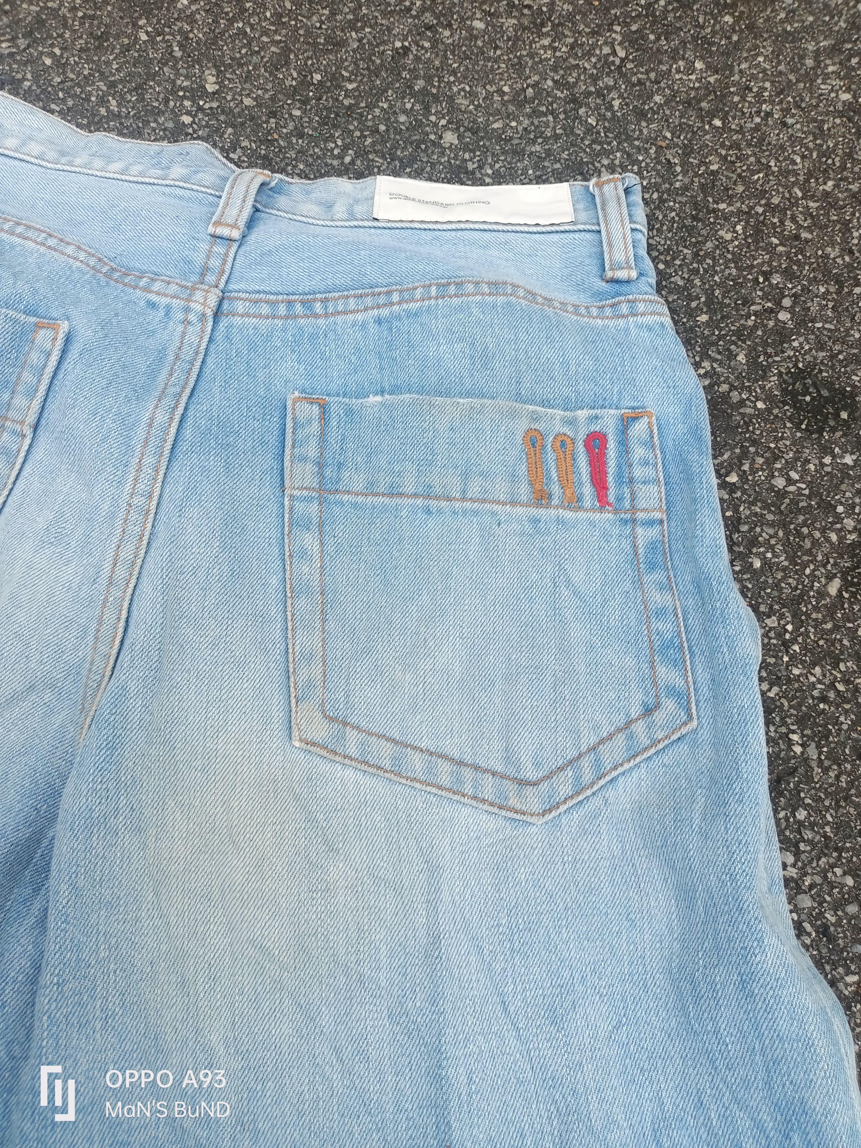 Japanese Brand × Vintage Selvedge DOUBLE STANDARD CLOTHING Baggy Jeans Size 28" / US 6 / IT 42 - 9 Thumbnail