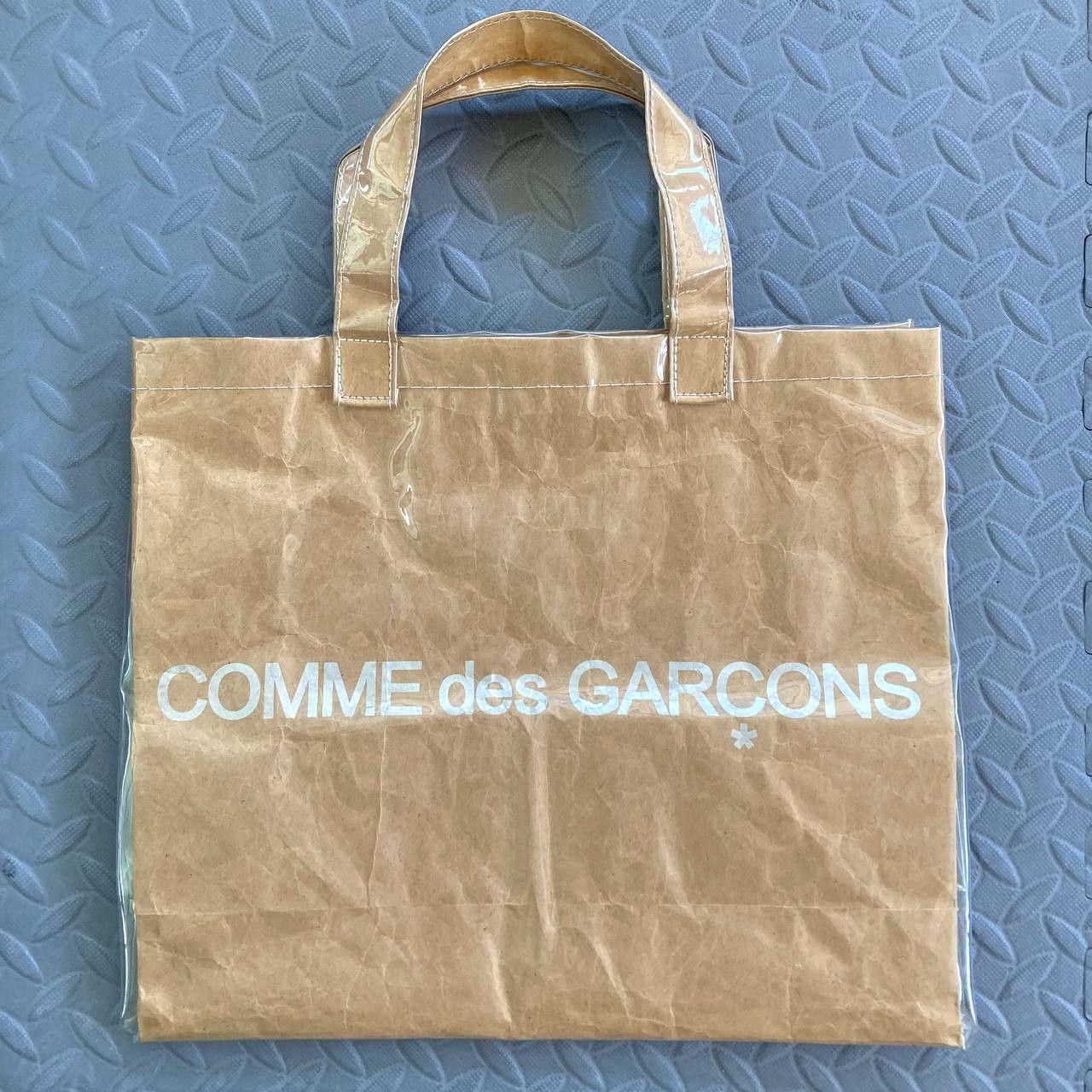 Comme des Garcons PVC Kraft Paper Tote Bag Size ONE SIZE - 2 Thumbnail
