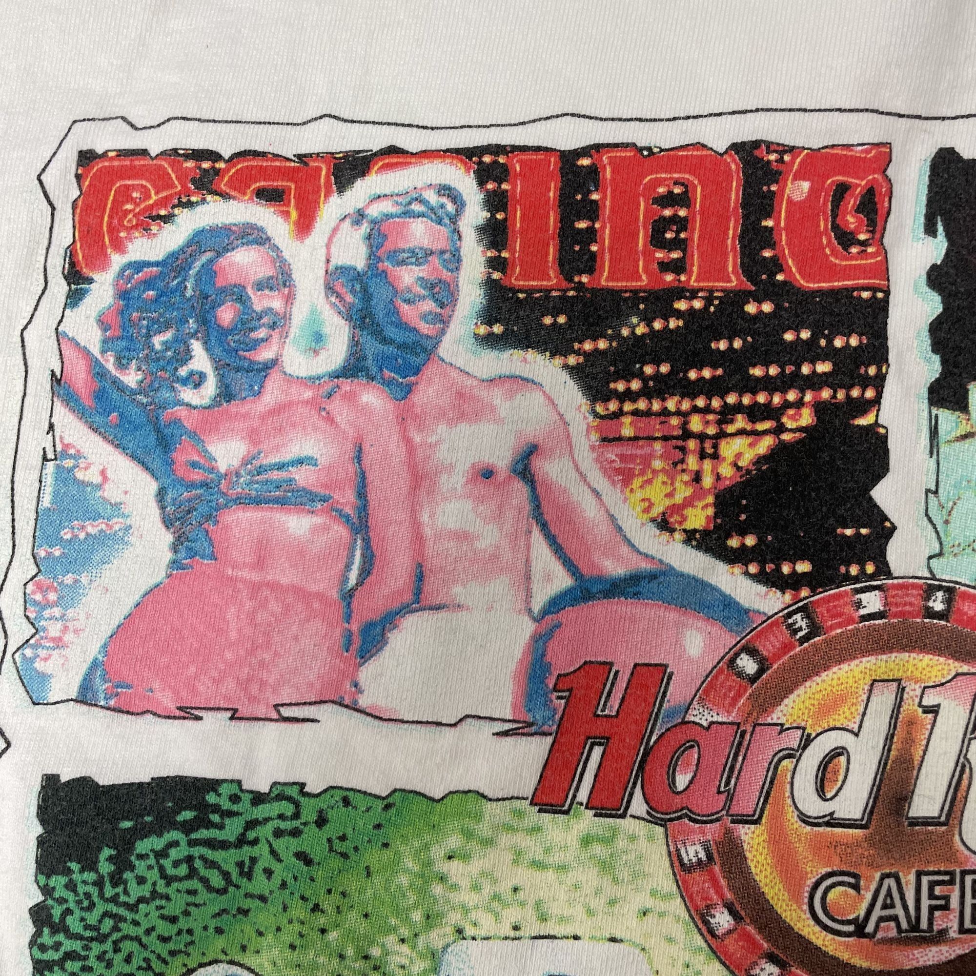 Hard Rock Cafe Vtg Hard Rock Cafe Atlantic City CASINO Graphic T Shirt Size US M / EU 48-50 / 2 - 13 Thumbnail