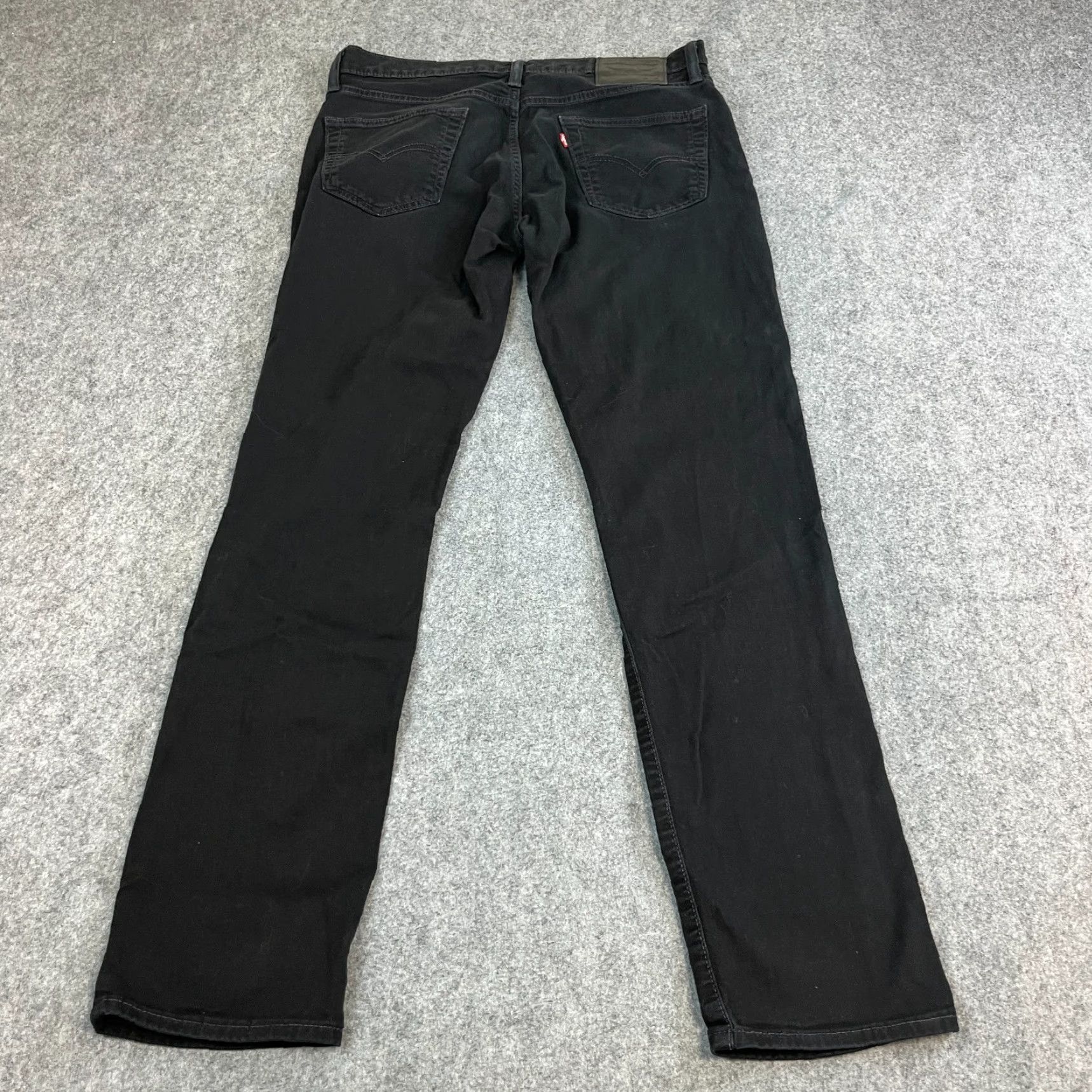 Levi's Levi's 511 Jeans Slim Tapered 32 32 Dark Wash Black Stretch Zip Fly - Levi's Denim Men Jeans 5-Pocket Modern Fit 32x32 Size US 32 / EU 48 - 2 Thumbnail