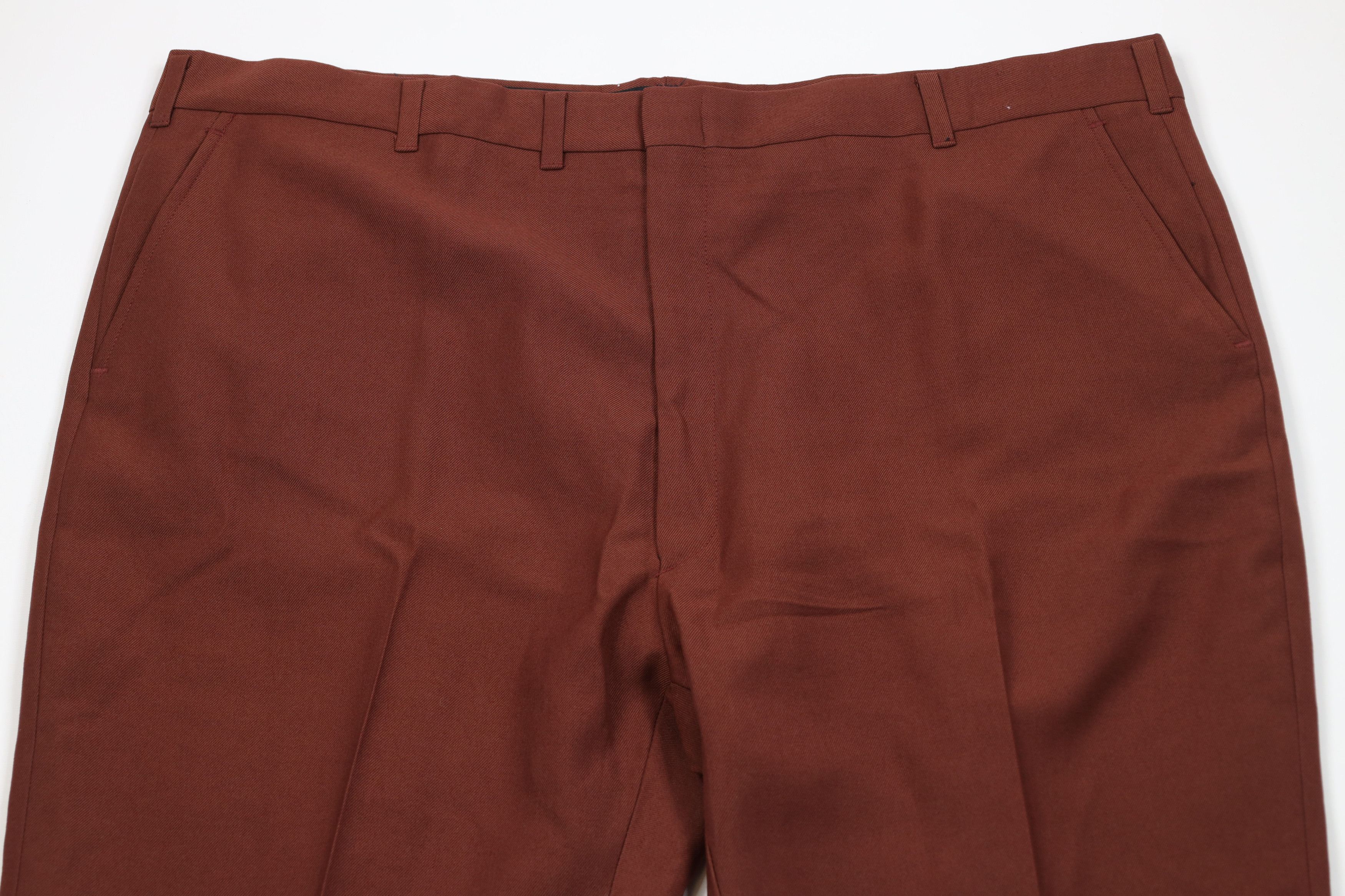 Vintage Vintage 70s Streetwear Knit Bell Bottoms Chino Pants USA Size US 44 / EU 60 - 2 Thumbnail