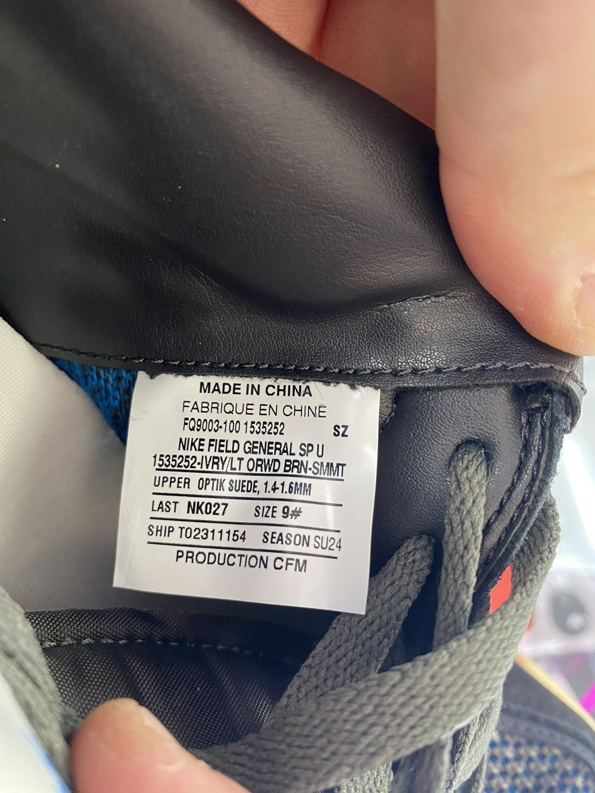 Nike Nike Field General Union LA Black sample Size US 9 / EU 42 - 8 Thumbnail