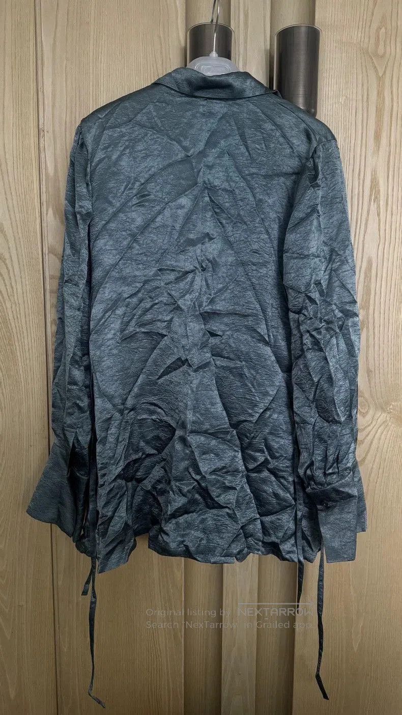 Ann Demeulemeester Ann Demeulemeester Gray Blue Shirt. Size US M / EU 48-50 / 2 - 7 Thumbnail