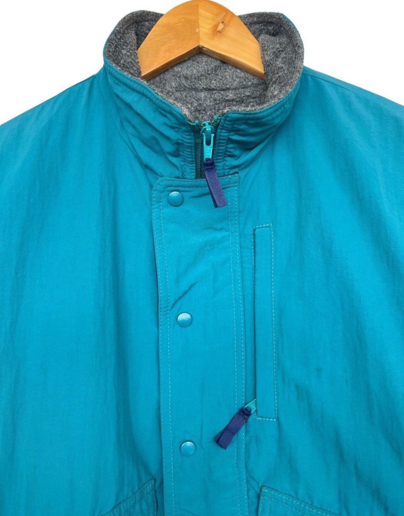 L.L. Bean Vintage 90s LL Bean Button Up Green Jacket Made In Usa Size US L / EU 52-54 / 3 - 11 Thumbnail