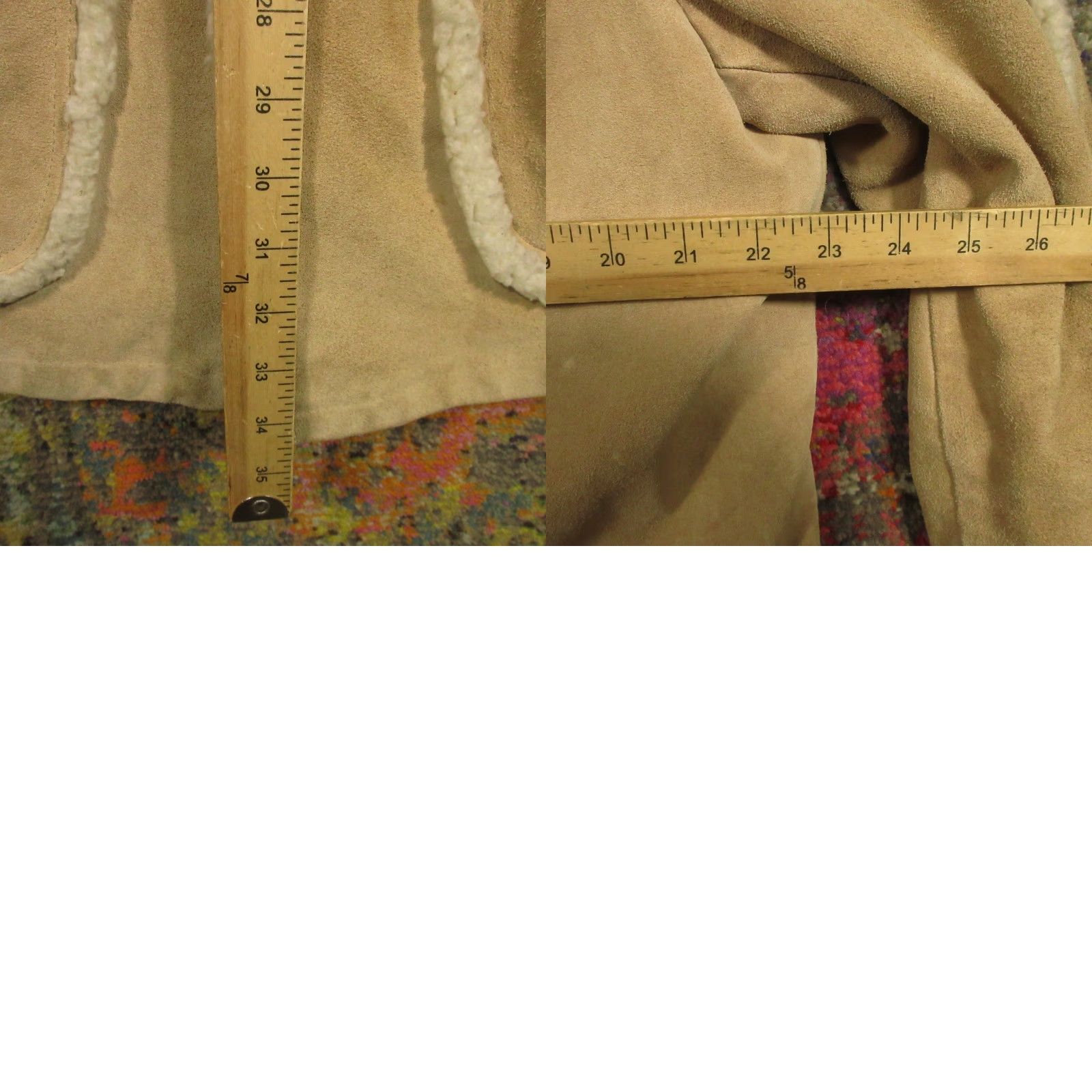 Stetson VINTAGE Stetson Coat Mens 44 Leather Buttons Embroidered Pockets Suede Lined Brown Western Coast Mid-Length Regular Winter EUC Size US S / EU 44-46 / 1 - 9 Thumbnail
