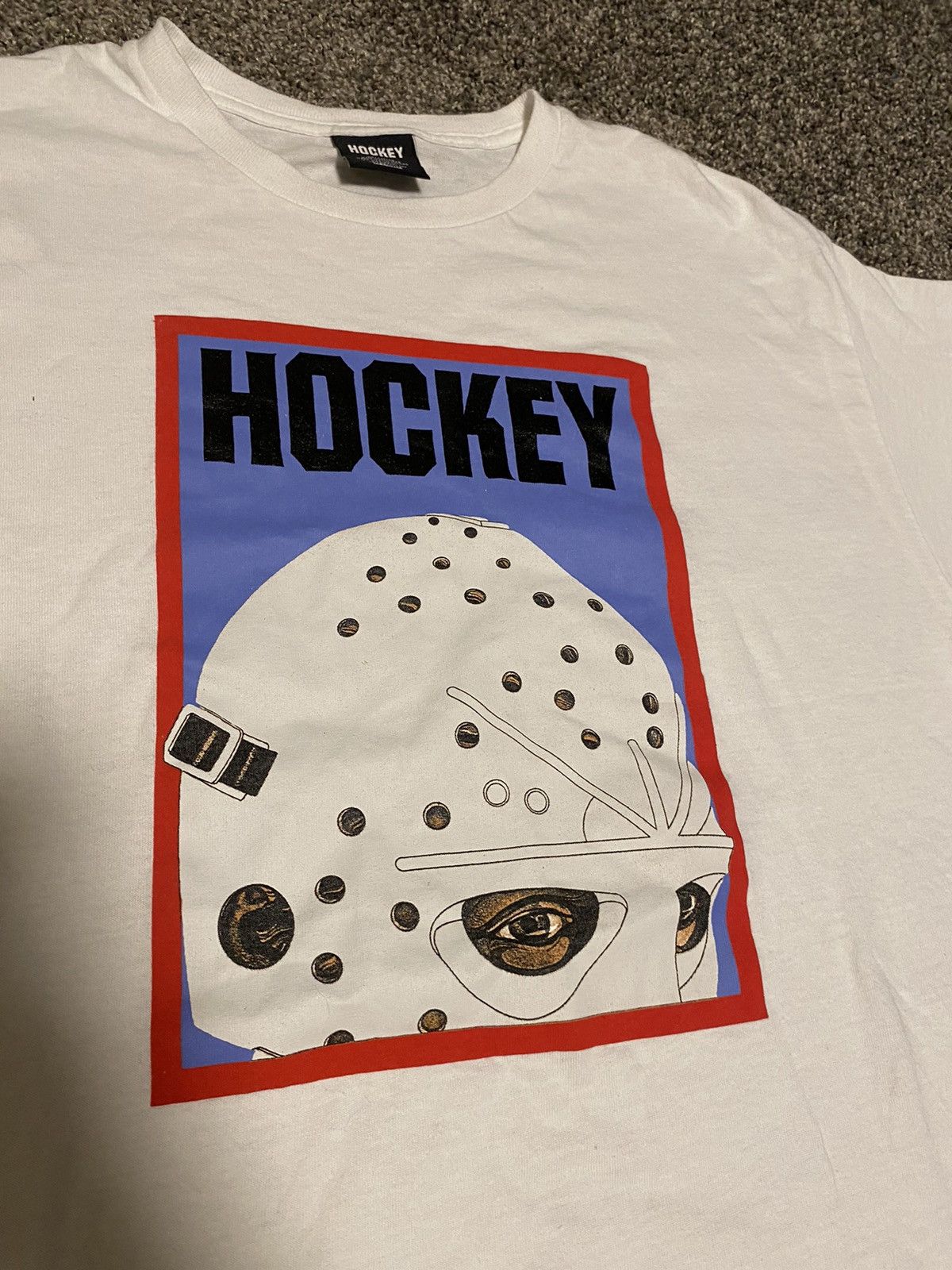 Hockey Skateboards Goalie Mask Streetwear skate T-shirt Size US M / EU 48-50 / 2 - 2 Thumbnail