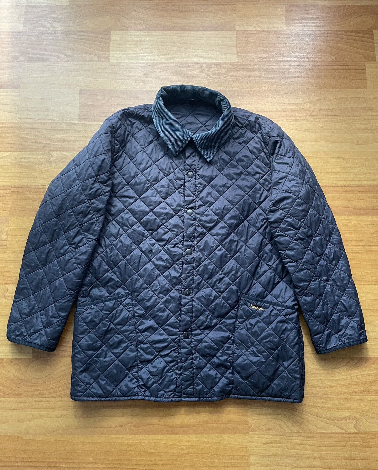 Barbour × Vintage Vintage Barbour Liddesdale Quitled Jacket Size US XL / EU 56 / 4 - 1 Thumbnail