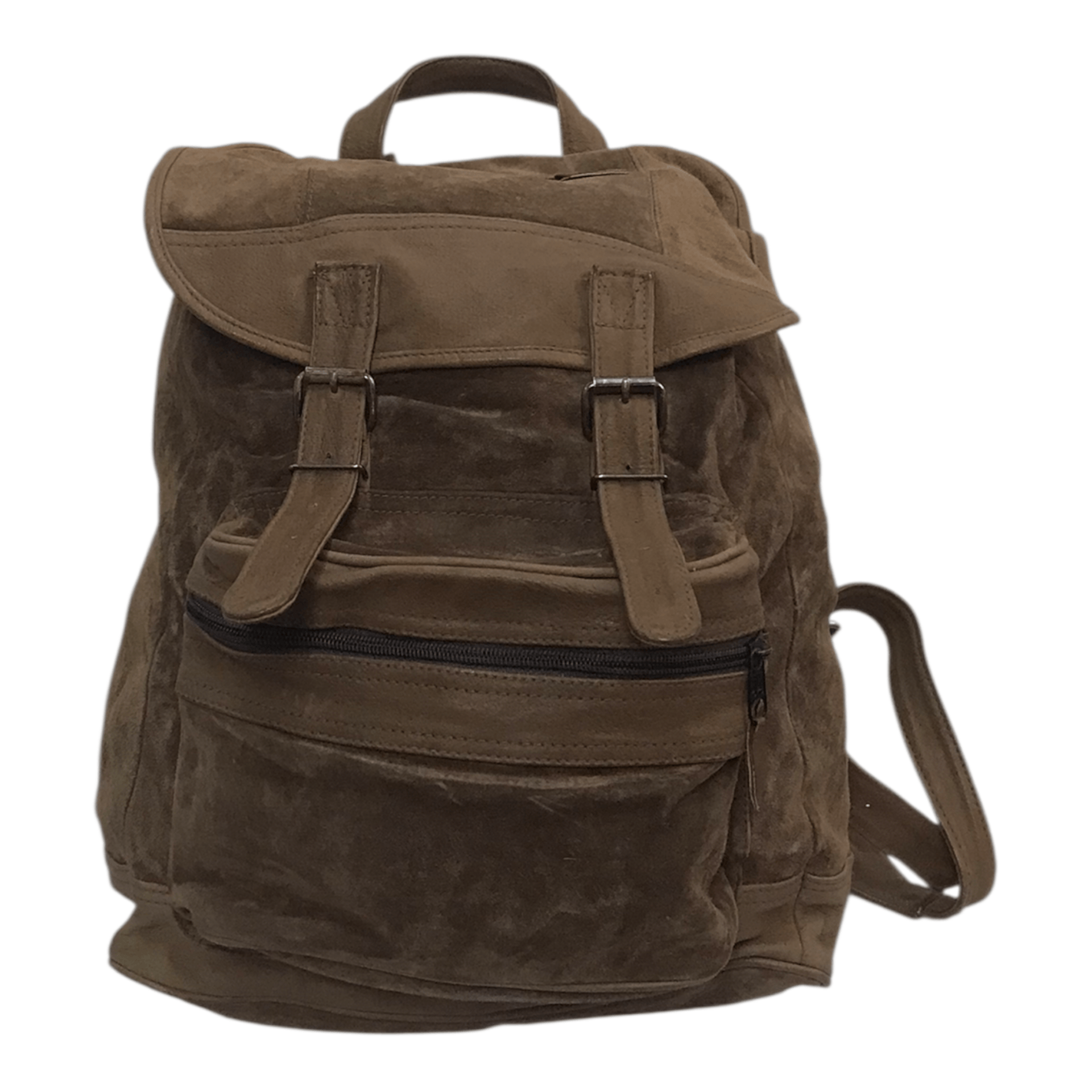 Leather Vintage Golden East Leather Brown Bagpack Size ONE SIZE - 5 Thumbnail
