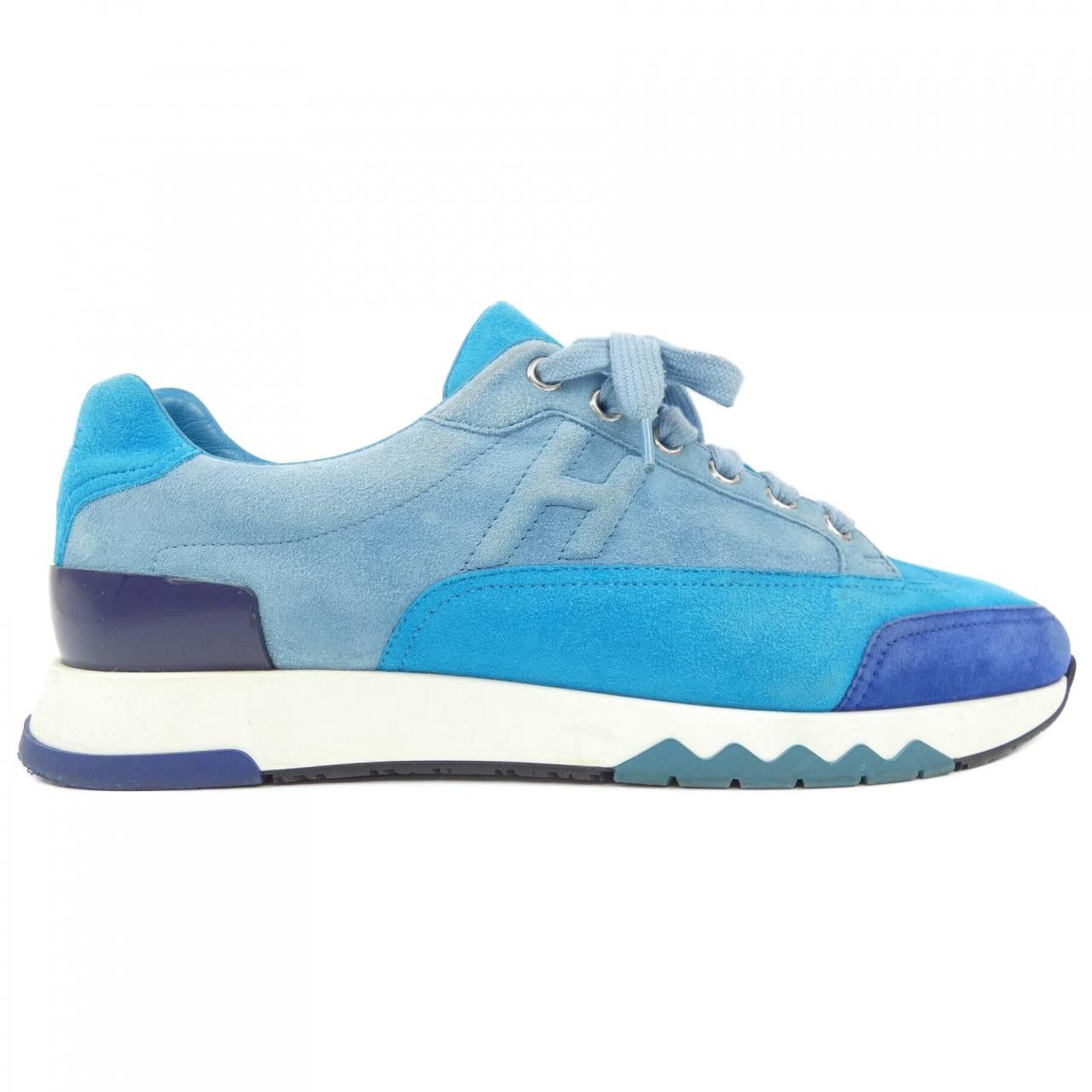 Hermes Hermes Hermes Leather Sneakers Textile Shoes DUTY FREE for USA Size ONE SIZE - 1 Thumbnail