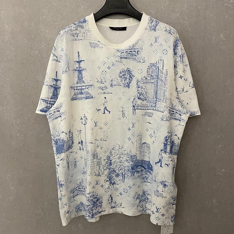 Louis Vuitton Louis Vuitton Scenic Print T-Shirt Size XL Size US XL / EU 56 / 4 - 1 Thumbnail