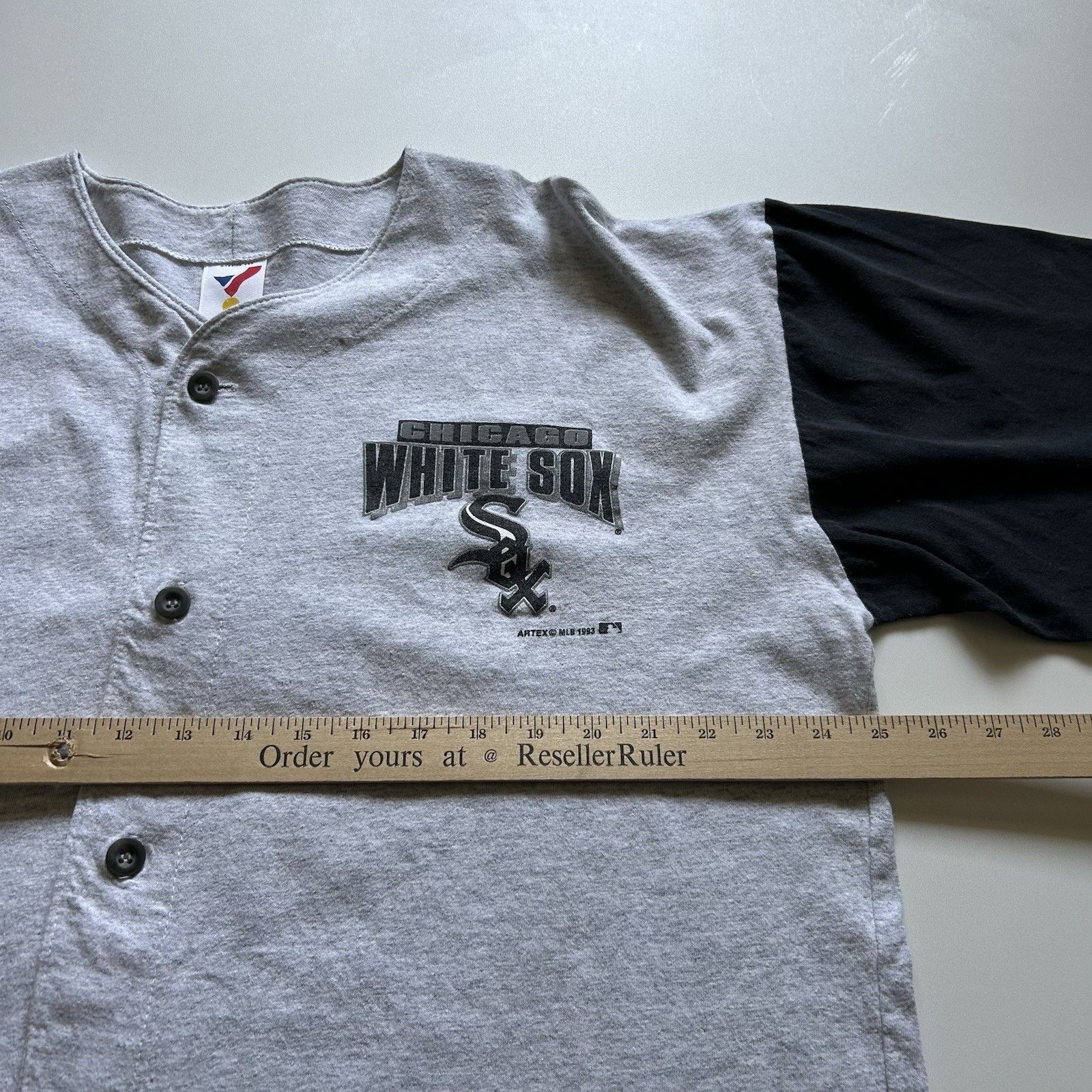 MLB Vintage 90s Chicago White Sox Button Up Cotton Jersey XL Size US XL / EU 56 / 4 - 6 Thumbnail