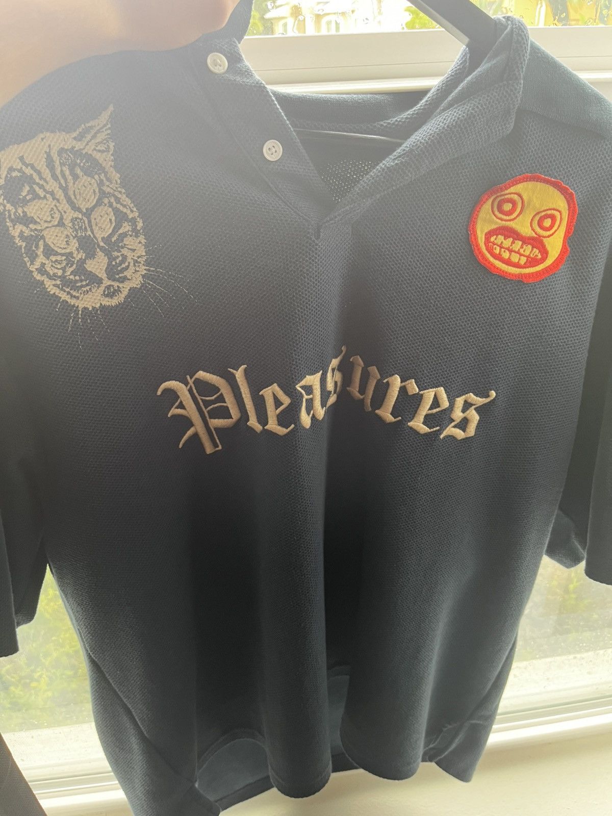Pleasures Wyatt Boxy Polo Size US M / EU 48-50 / 2 - 1 Thumbnail