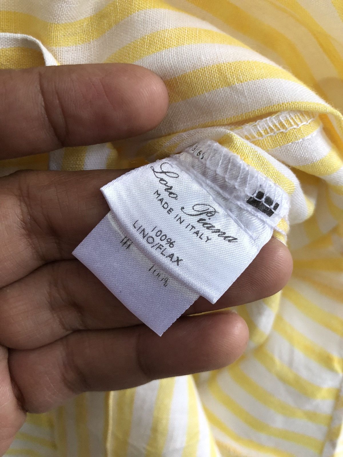 Loro Piana LORO PIANA BUTTON UP SHIRT STRIPED Size M / US 6-8 / IT 42-44 - 5 Thumbnail