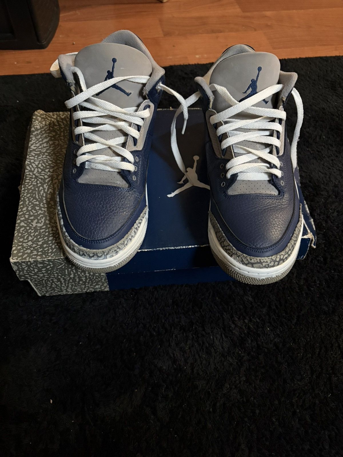 Nike Jordan 3 georgetown Size US 11 / EU 44 - 1 Thumbnail