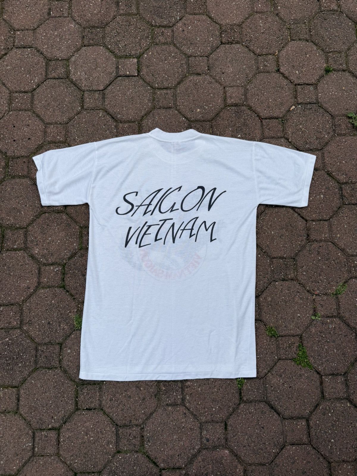 Vintage Vintage paper thin single stitch dragon tee 80s Vietnam Size US XL / EU 56 / 4 - 6 Thumbnail