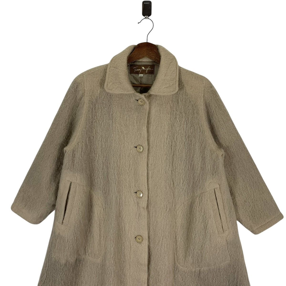 Thierry Mugler Vintage Thierry Mugler jacket coat Mohair Size L / US 10 / IT 46 - 6 Thumbnail