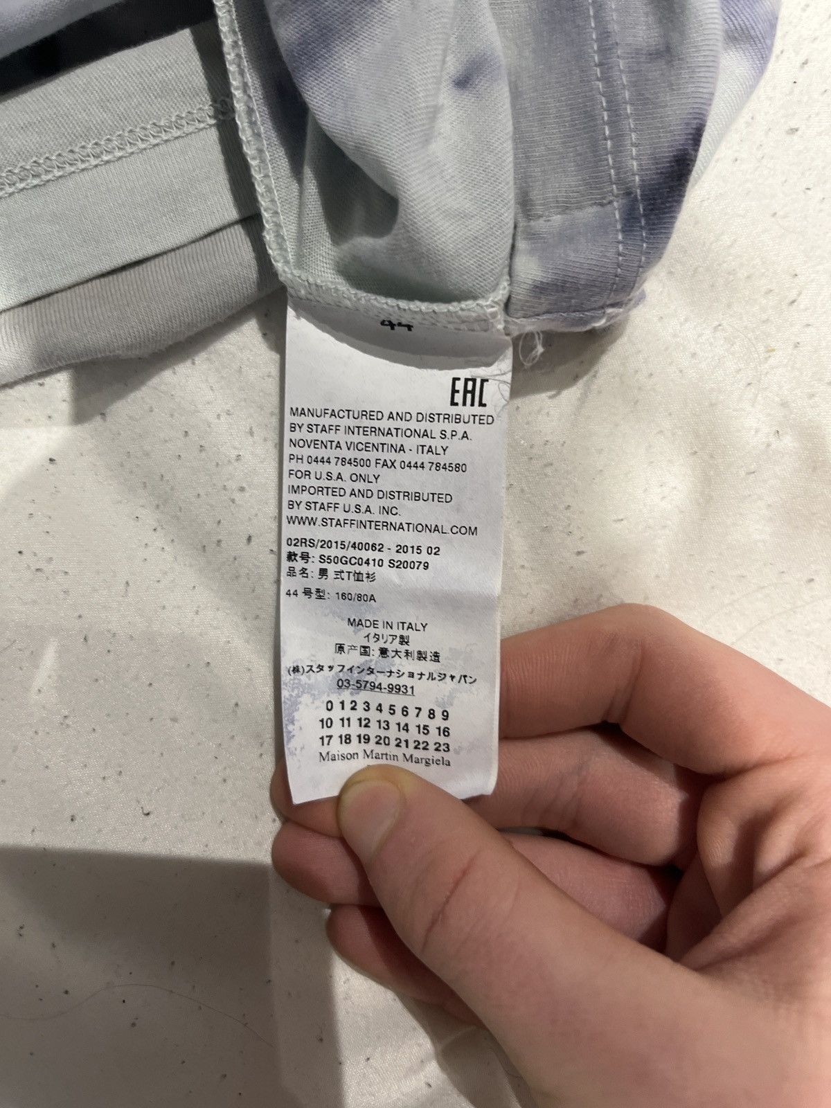 Maison Margiela Maison Margiela tee Size US S / EU 44-46 / 1 - 7 Thumbnail