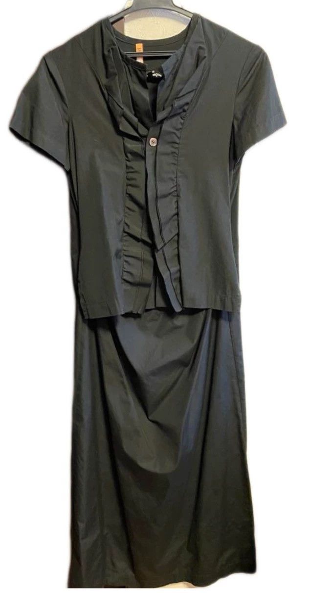 Comme des Garcons Comme Des Garcons Black pleated dress Size M / US 6-8 / IT 42-44 - 1 Thumbnail