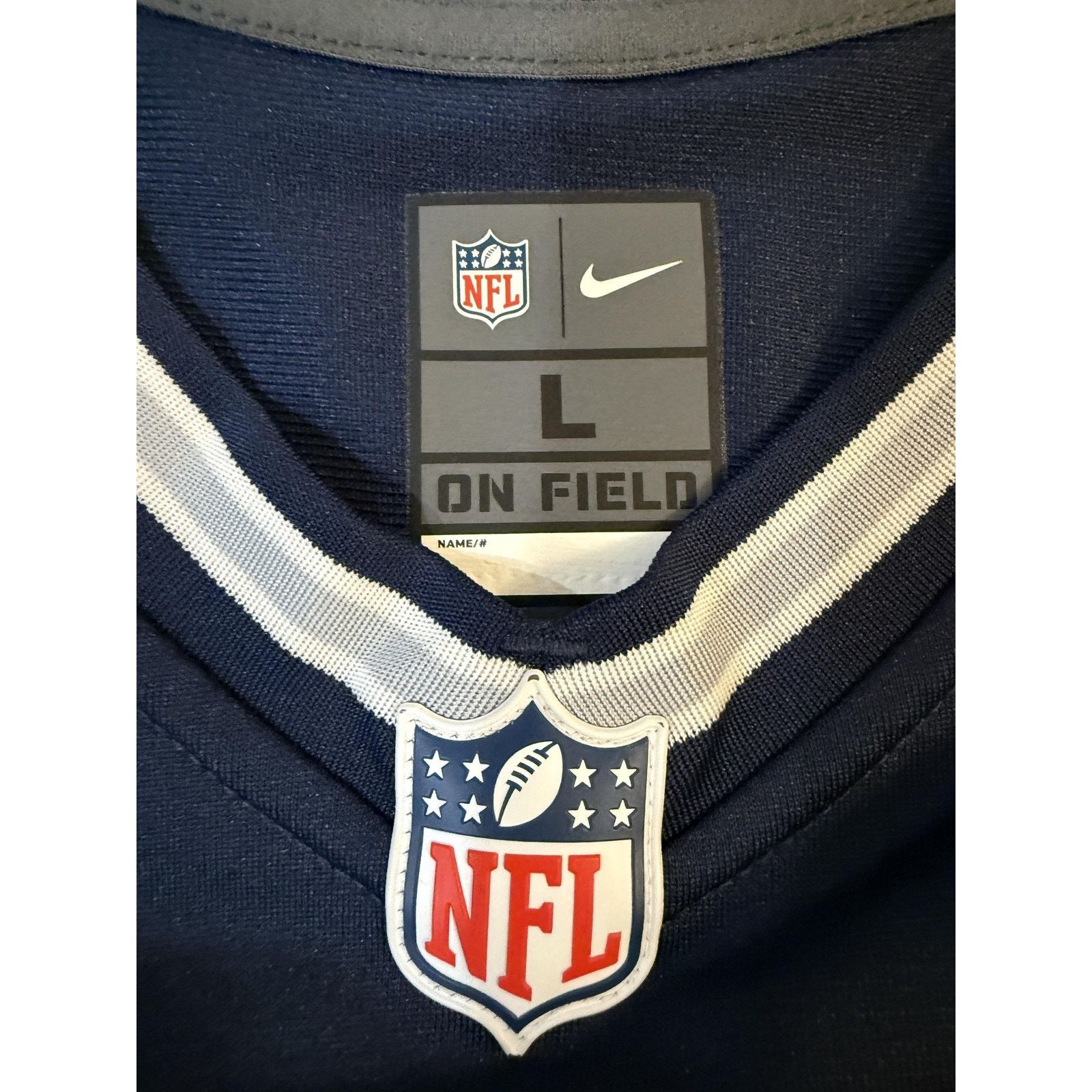 Nike Dallas Cowboys Football Jersey Mens LG NFL Ezekiel Elliott Size US L / EU 52-54 / 3 - 4 Thumbnail