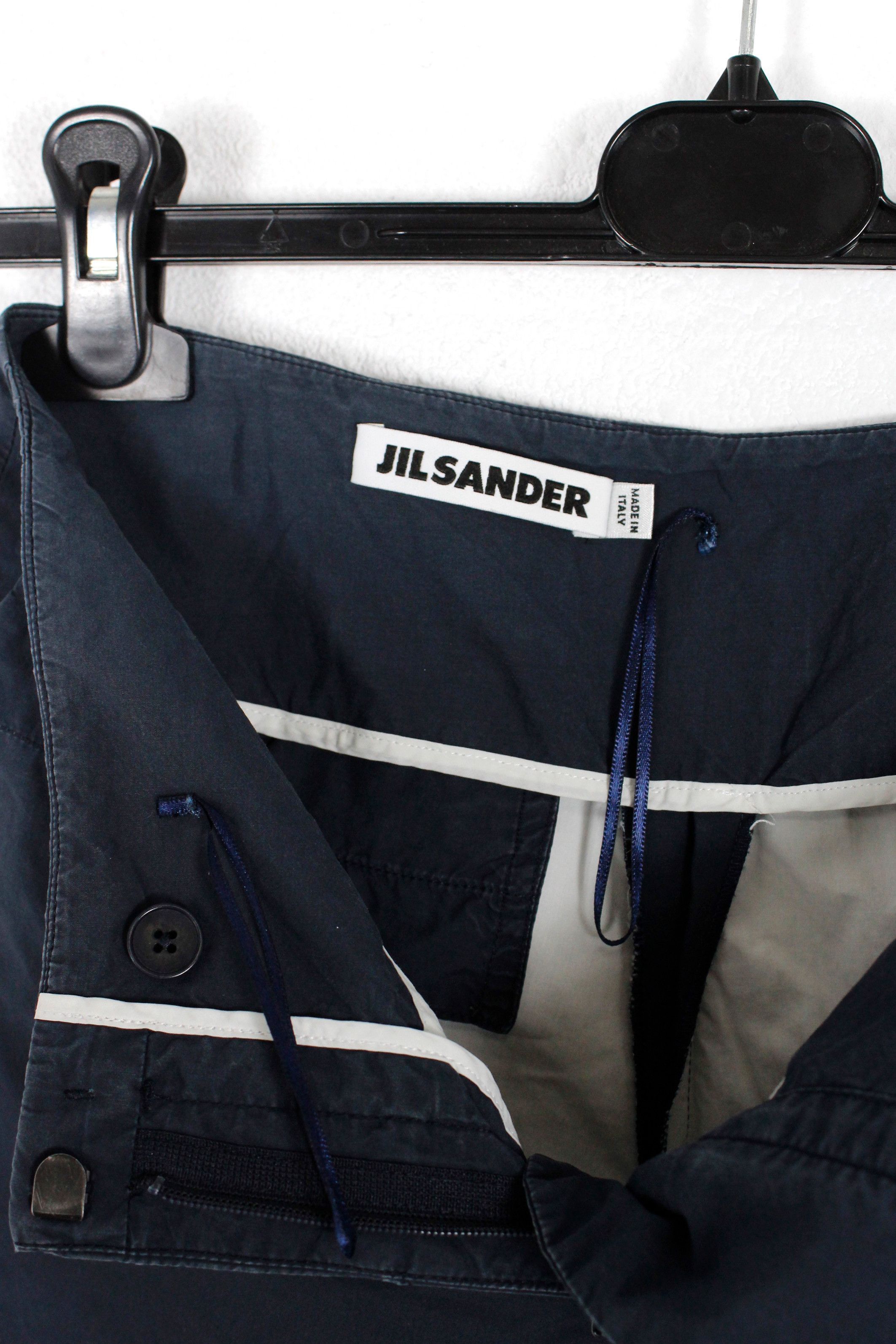 Jil Sander Jil Sander Sport Navy Cotton Casual Shorts 34 NZ Size 25" / US 0 / IT 36 - 6 Thumbnail