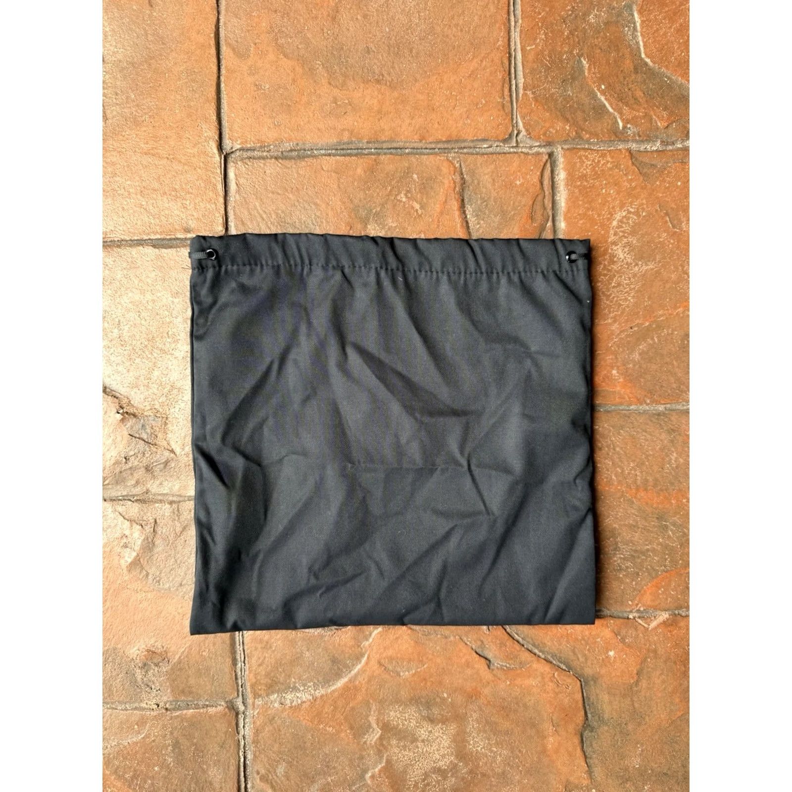 Yves Saint Laurent Saint Laurent Dust Bag Drawstring Black Cotton Italy Unisex 12x12 Logo Vintage No N/A Size ONE SIZE - 2 Thumbnail