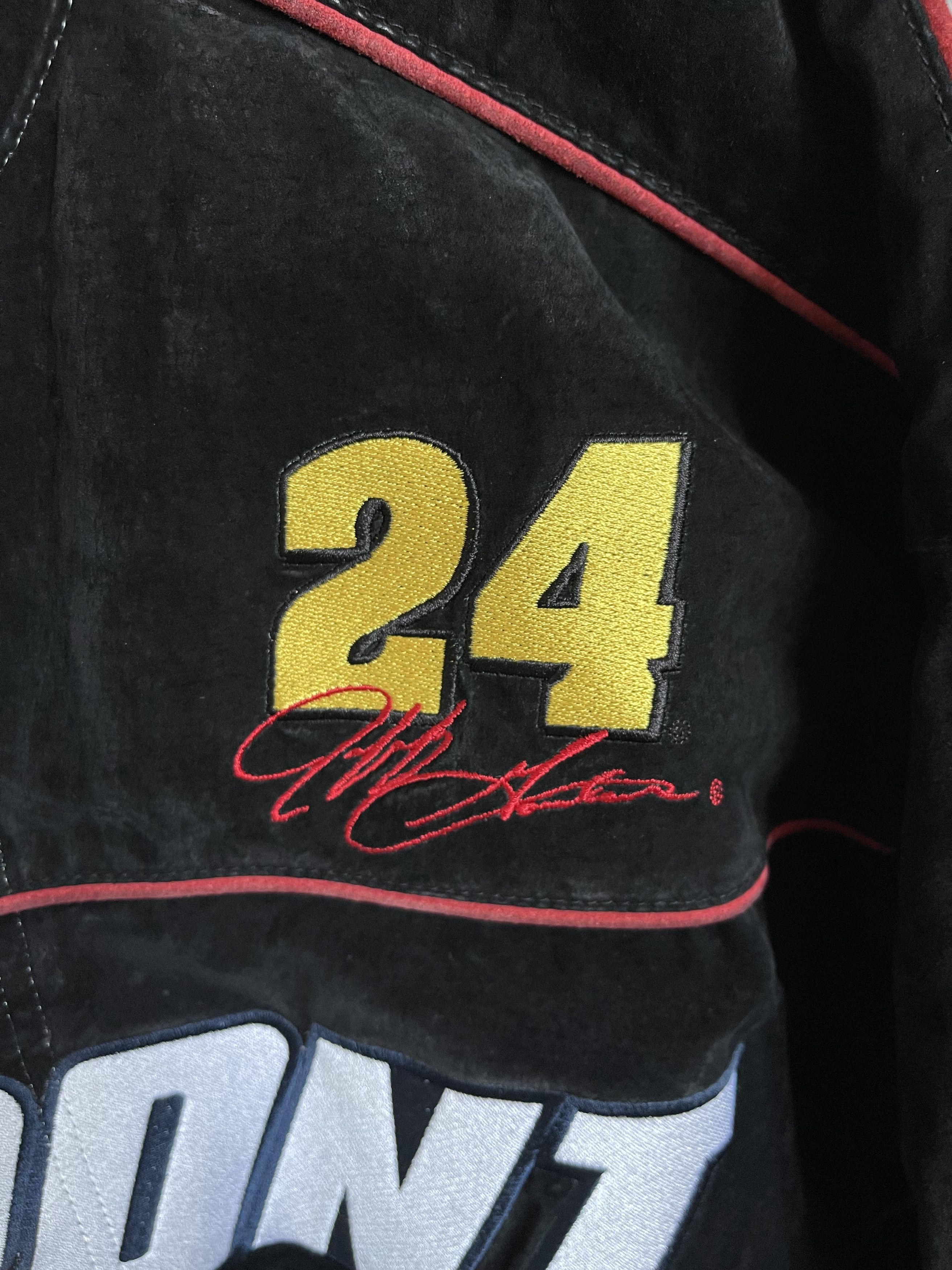 Chase Authentics × DuPont × Vintage Chase Authentics JEFF GORDON #24 Suede Jacket Size US L / EU 52-54 / 3 - 5 Thumbnail